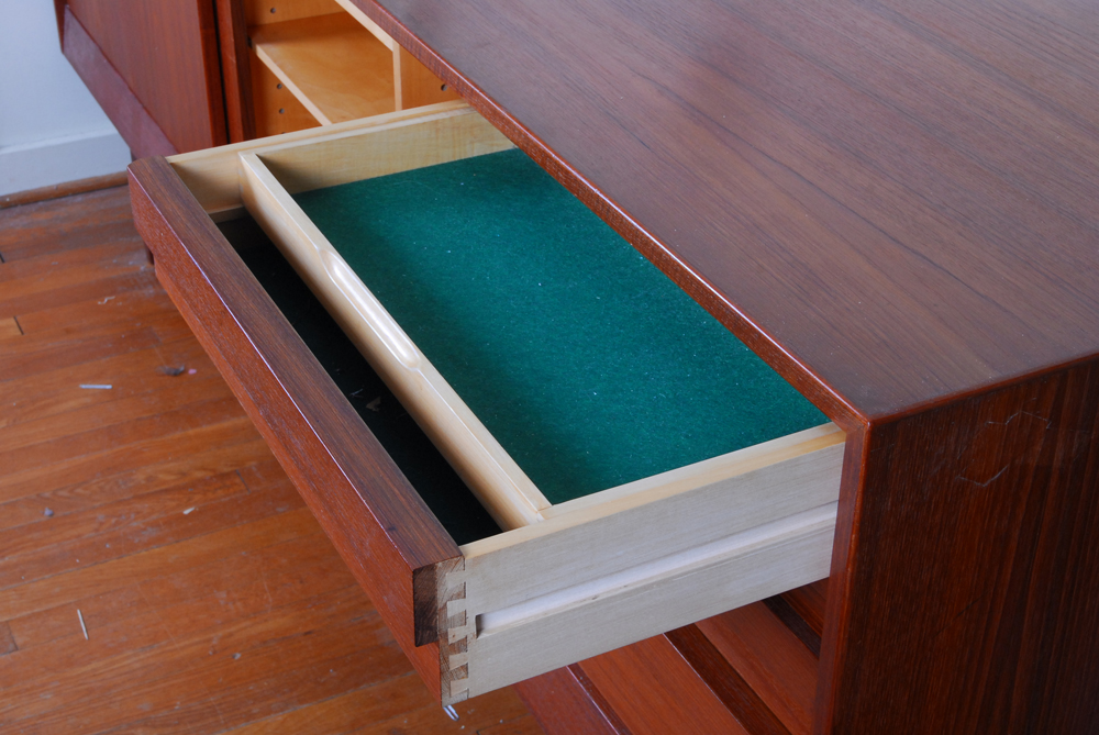 Vintage Danish Modern Sideboard by Niels Moller