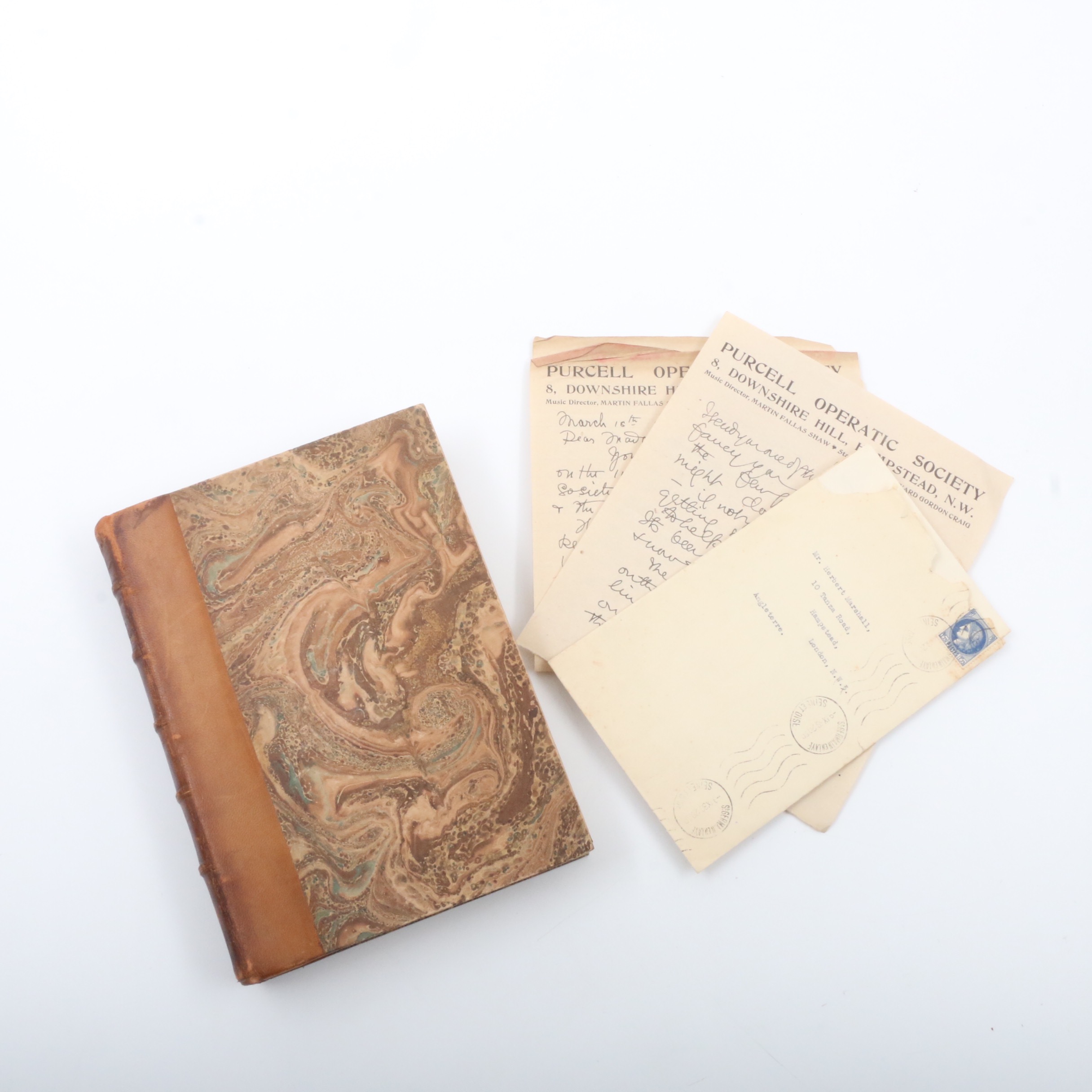 1916 First French Edition of "De l'Art du Théatre" by Edward G. Craig