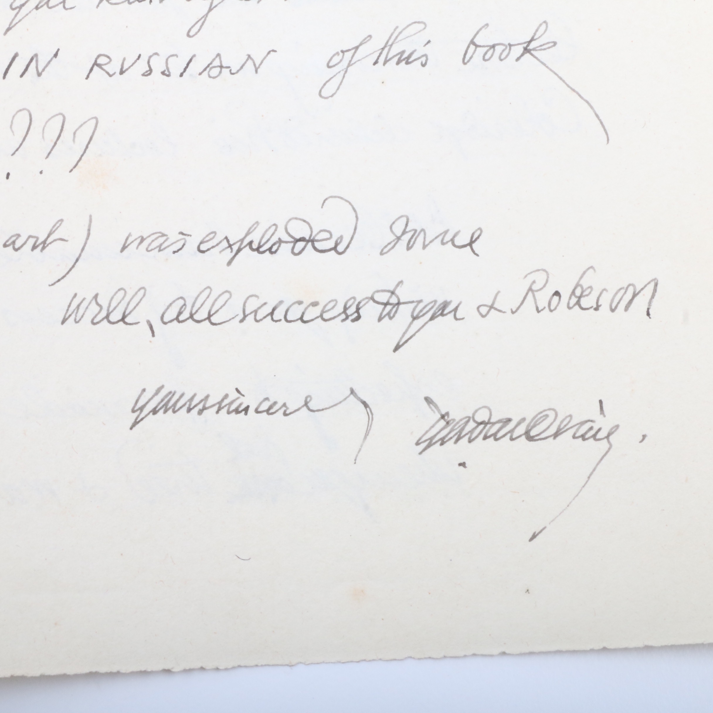 1916 First French Edition of "De l'Art du Théatre" by Edward G. Craig