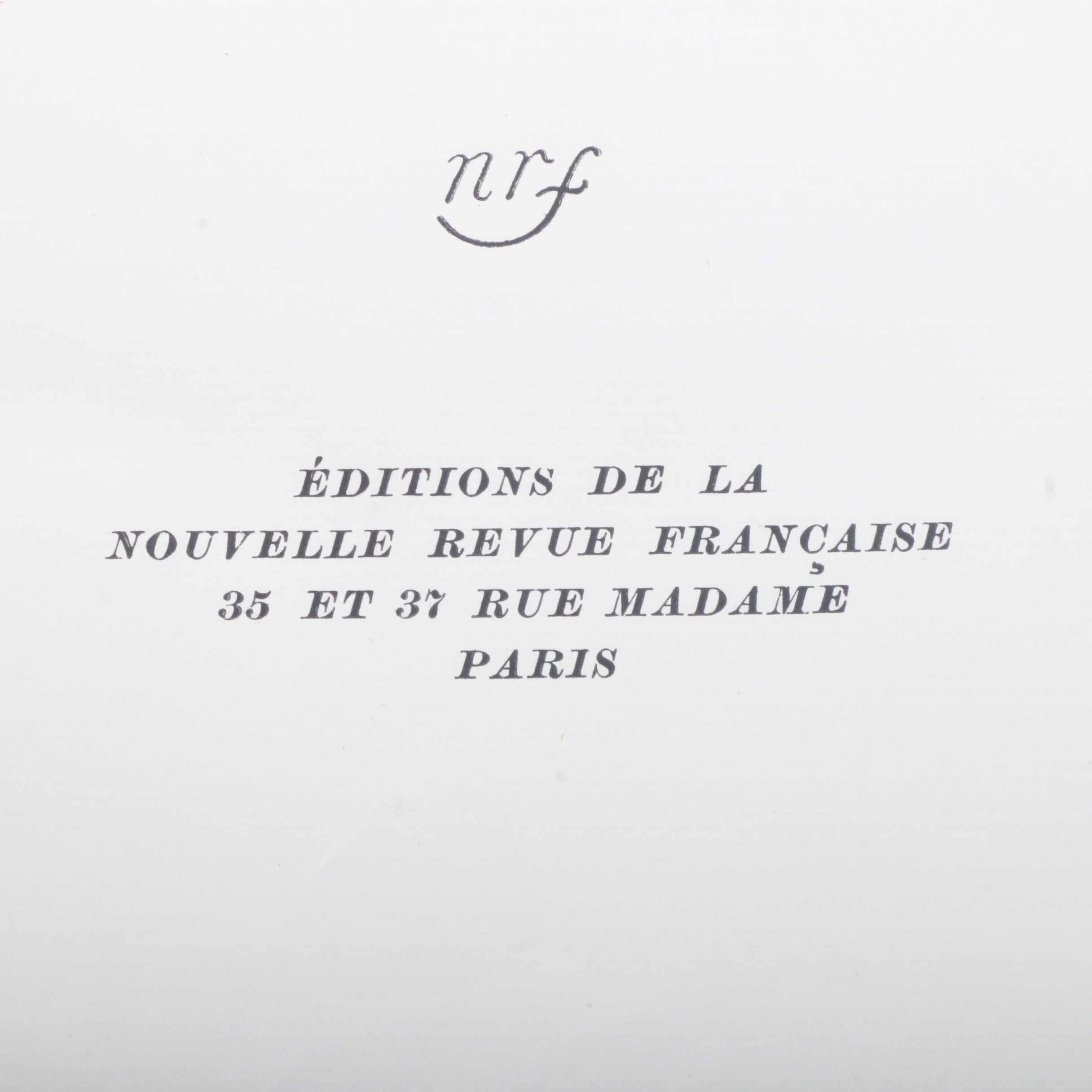 1916 First French Edition of "De l'Art du Théatre" by Edward G. Craig