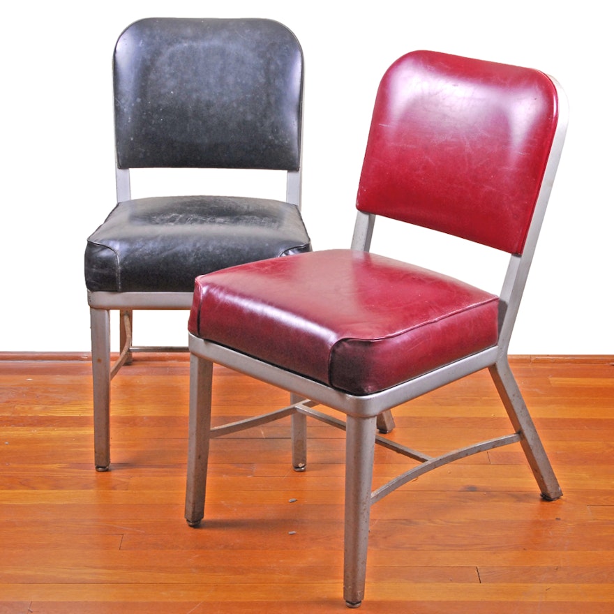 Vintage Mid-Century Office Chairs by Cole Steel