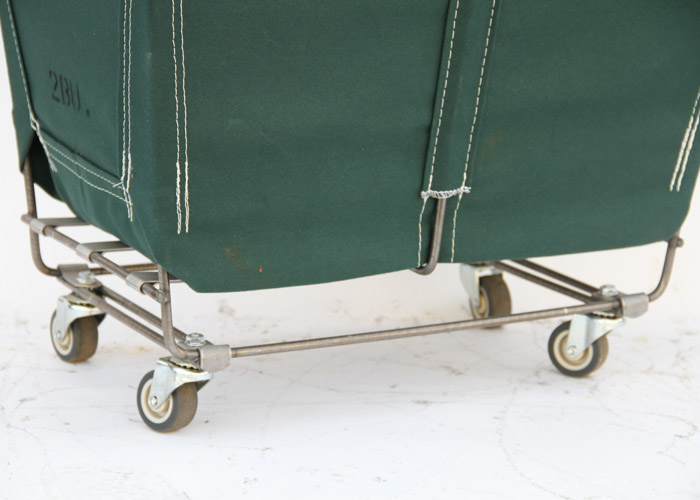 Restoration Hardware Rolling Laundry Cart
