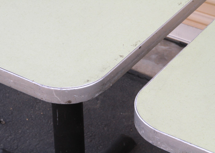 Vintage Watson Drug Store Soda Fountain Tables