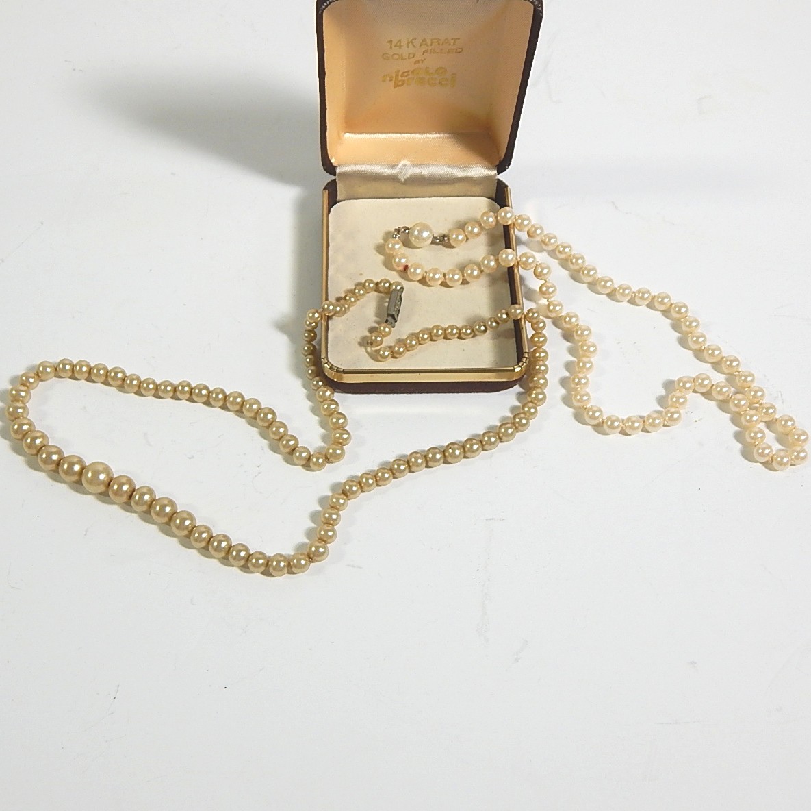 Two Strands of Vintage Cultured Pearl Necklaces