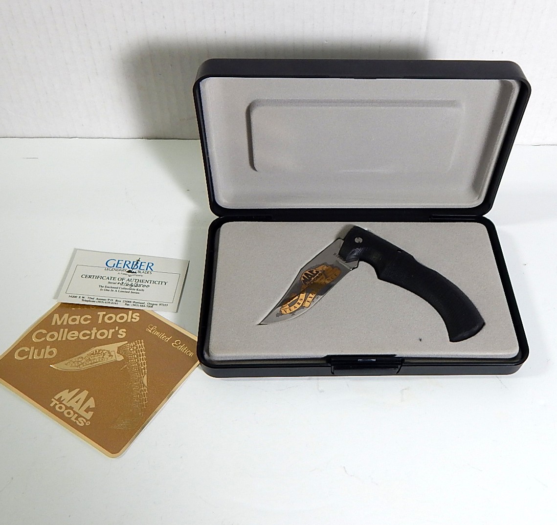 Limited Edition MAC Tools Collectors Club Folding Knife