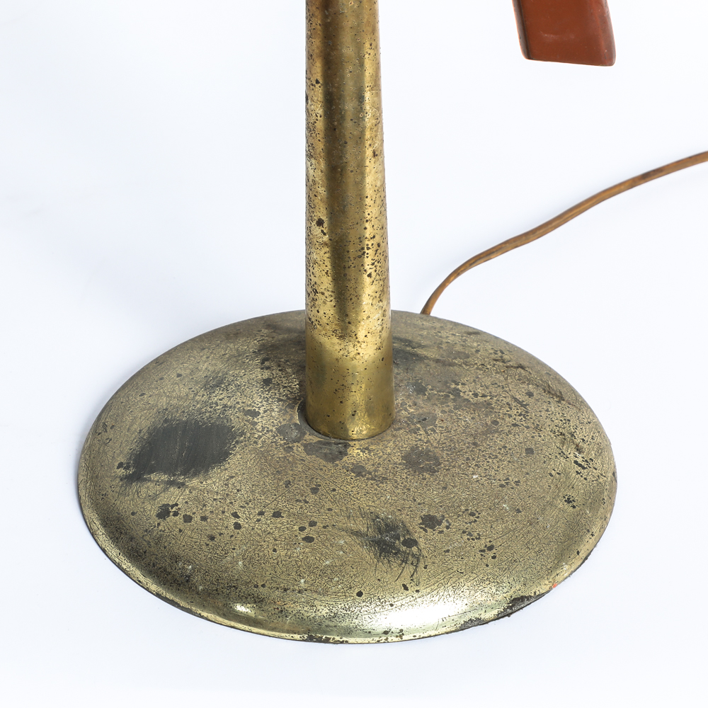 Mid Century Modern Flying Saucer Desk Lamp by Gerald Thurston for Lightolier