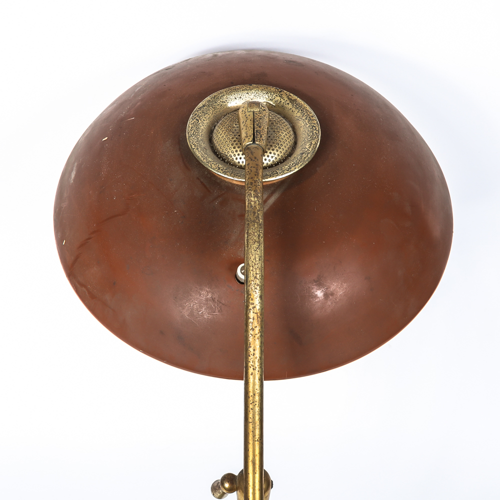 Mid Century Modern Flying Saucer Desk Lamp by Gerald Thurston for Lightolier