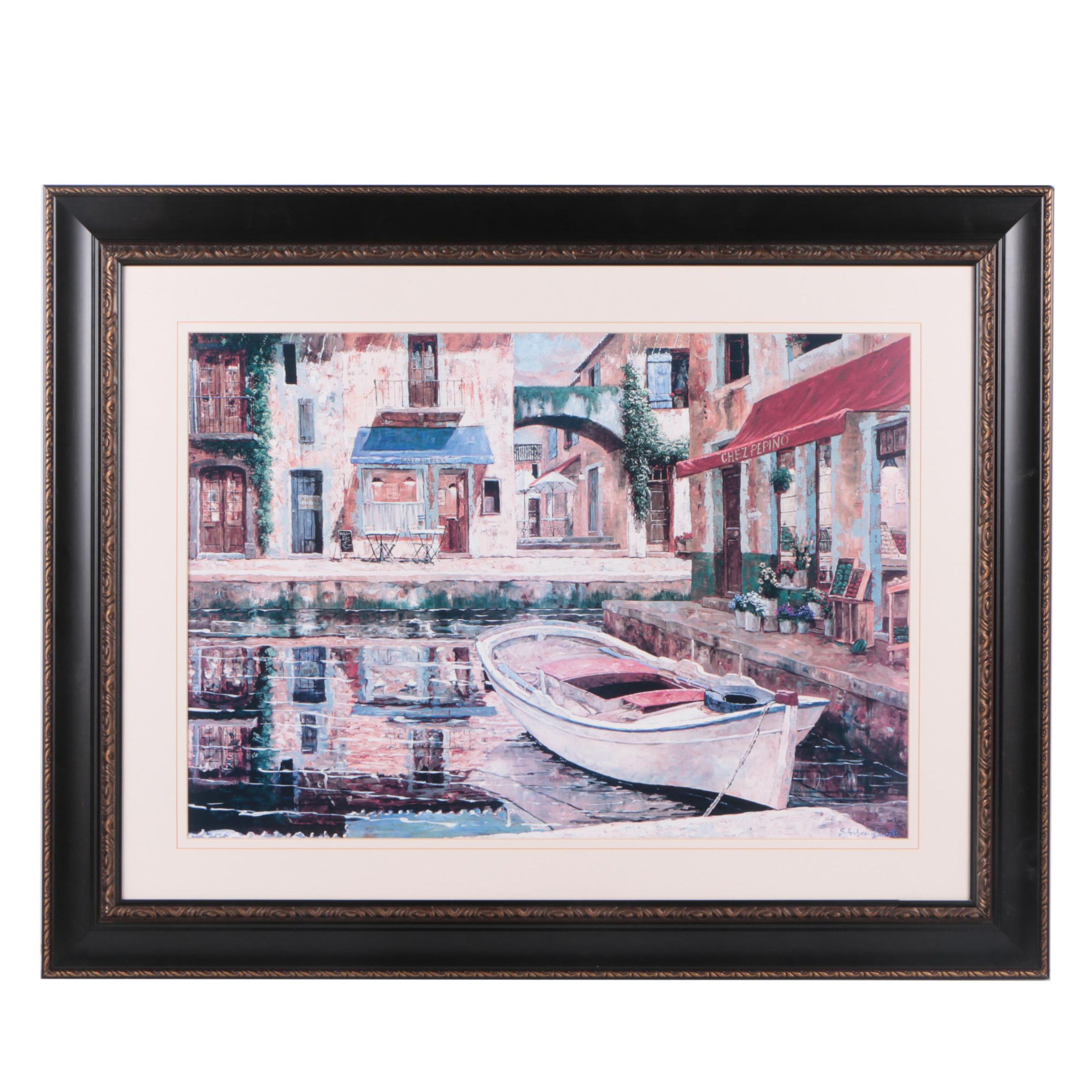 "Lovely Day" Framed Print after Gilles Archambault