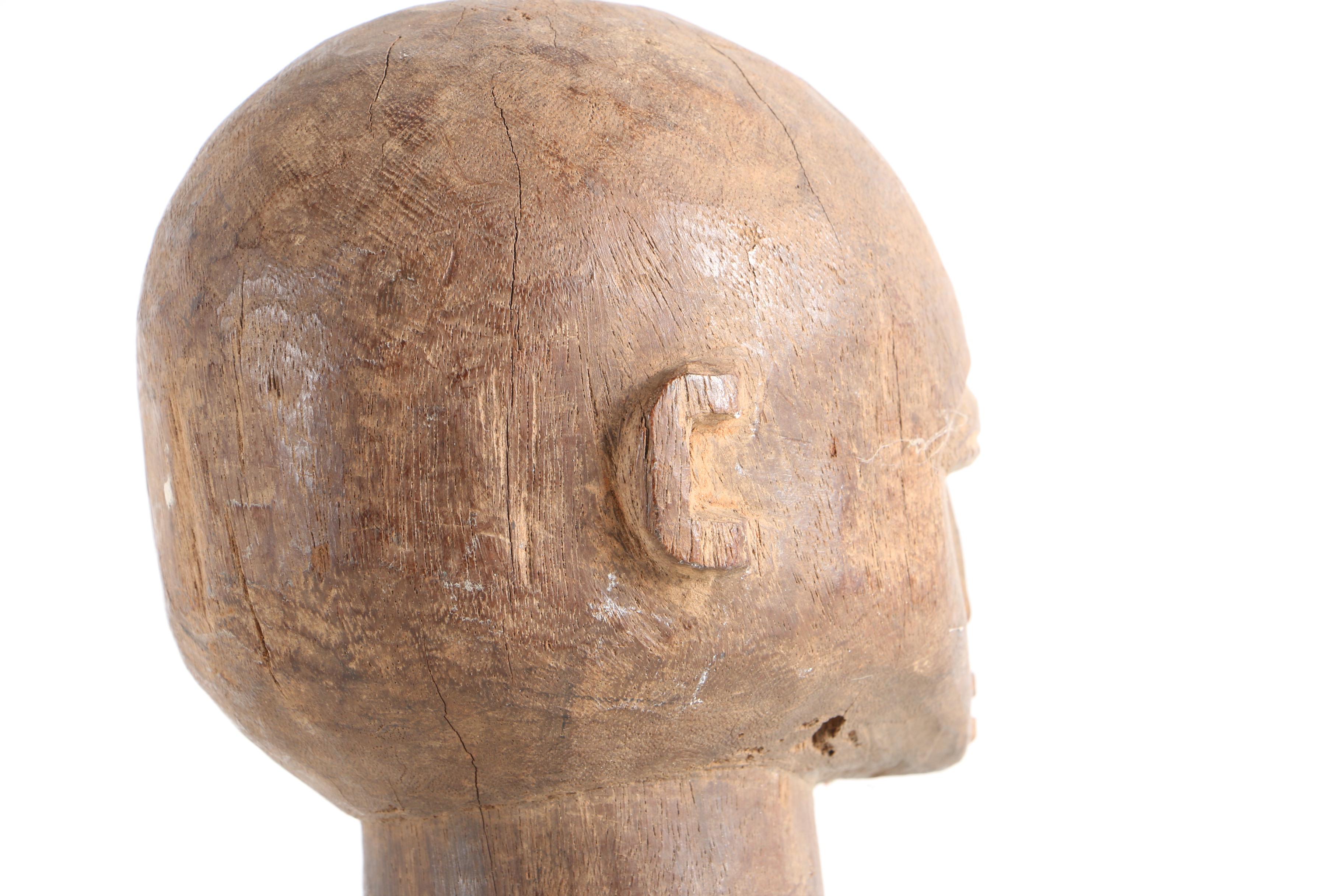 Dogon Figure and Textile Spool