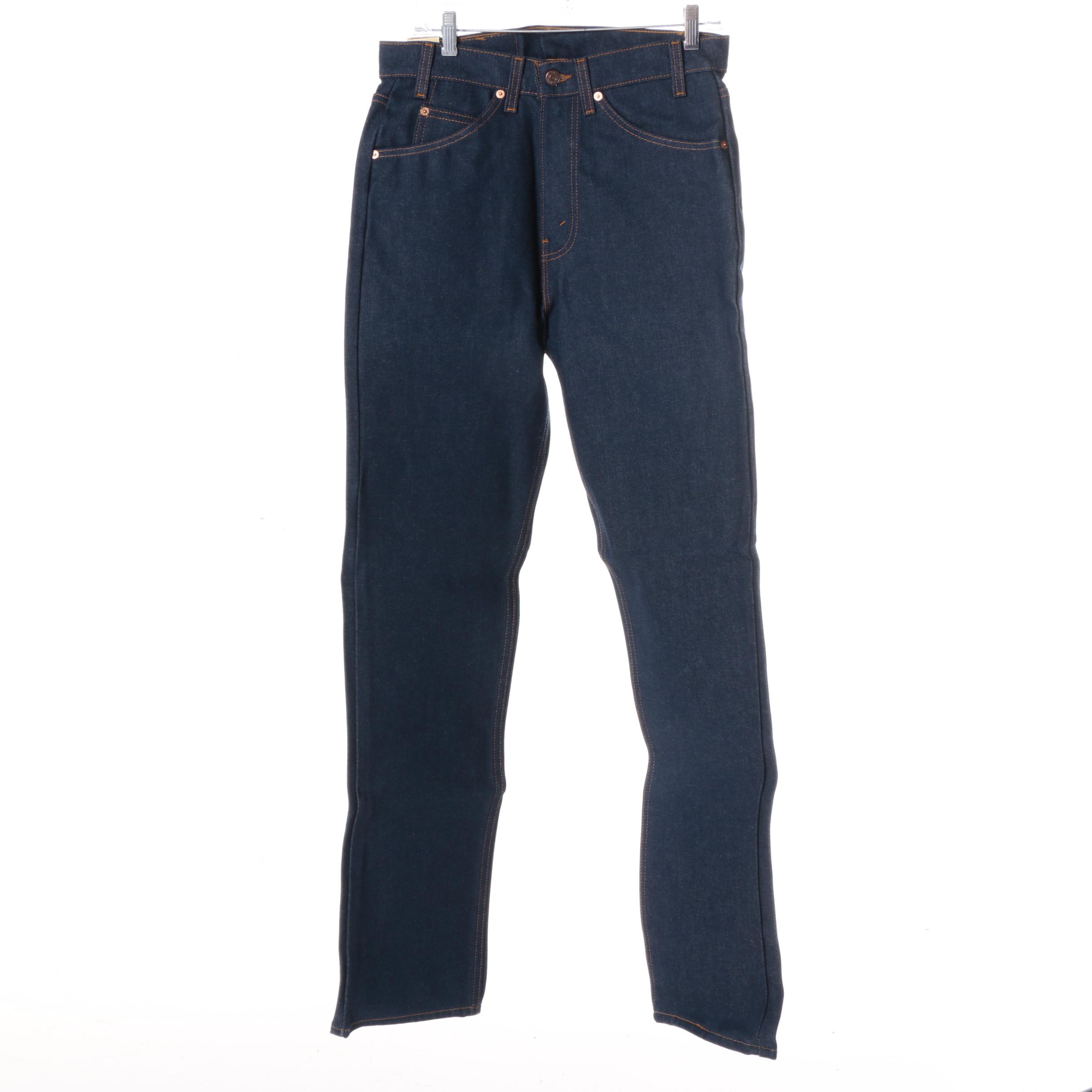 Circa 1980s Vintage Orange Tab Levi's 505 Jeans