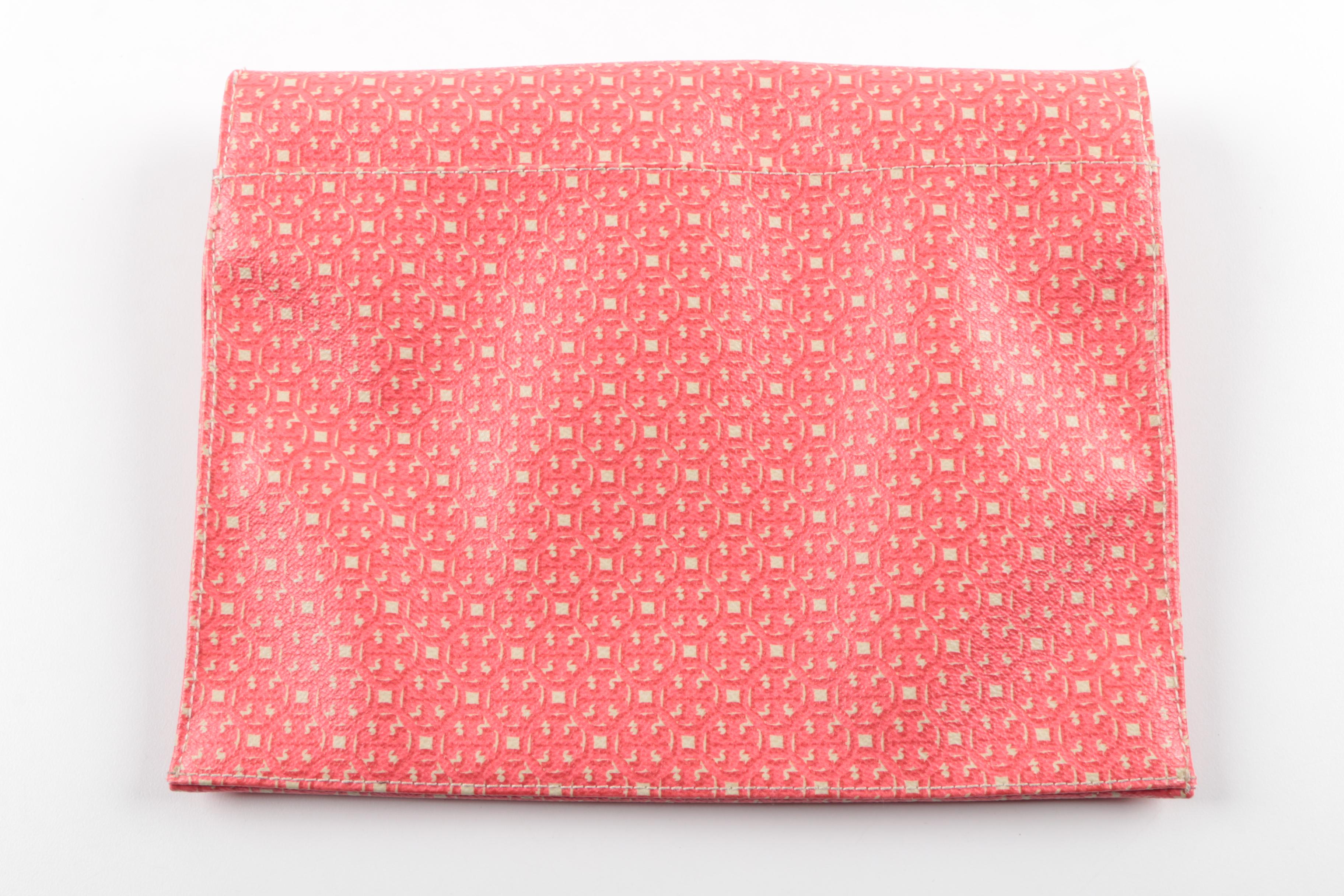 Tory Burch Clutch Handbag and "In Color" Table Book