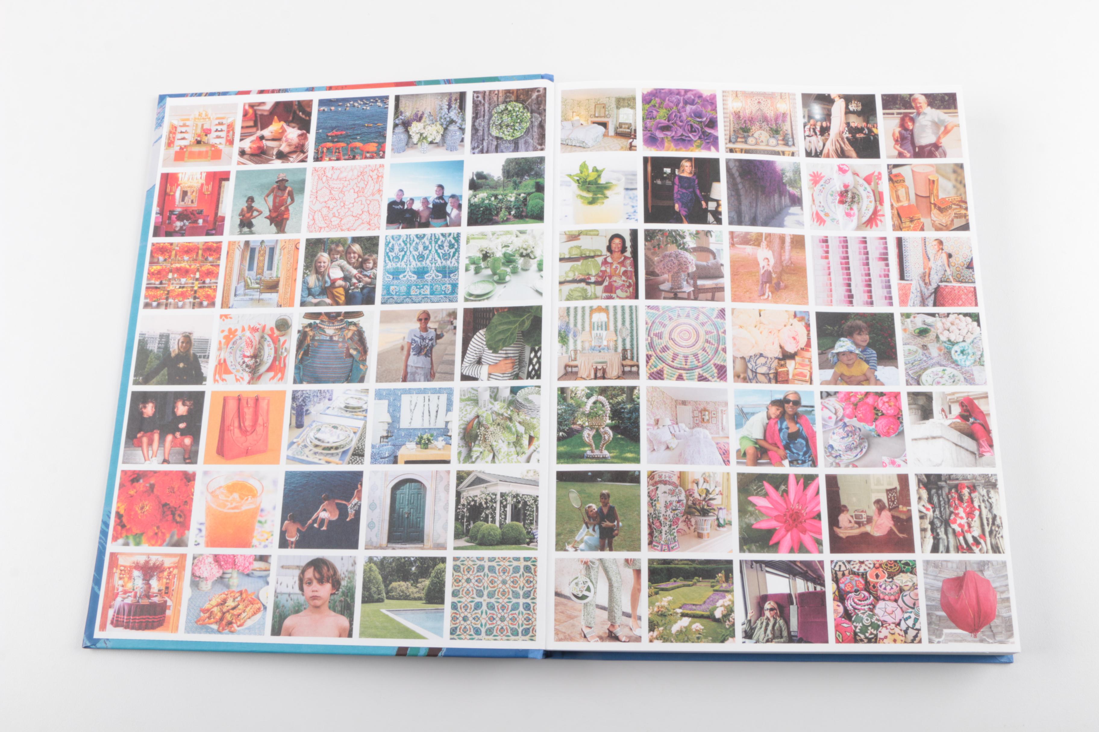 Tory Burch Clutch Handbag and "In Color" Table Book