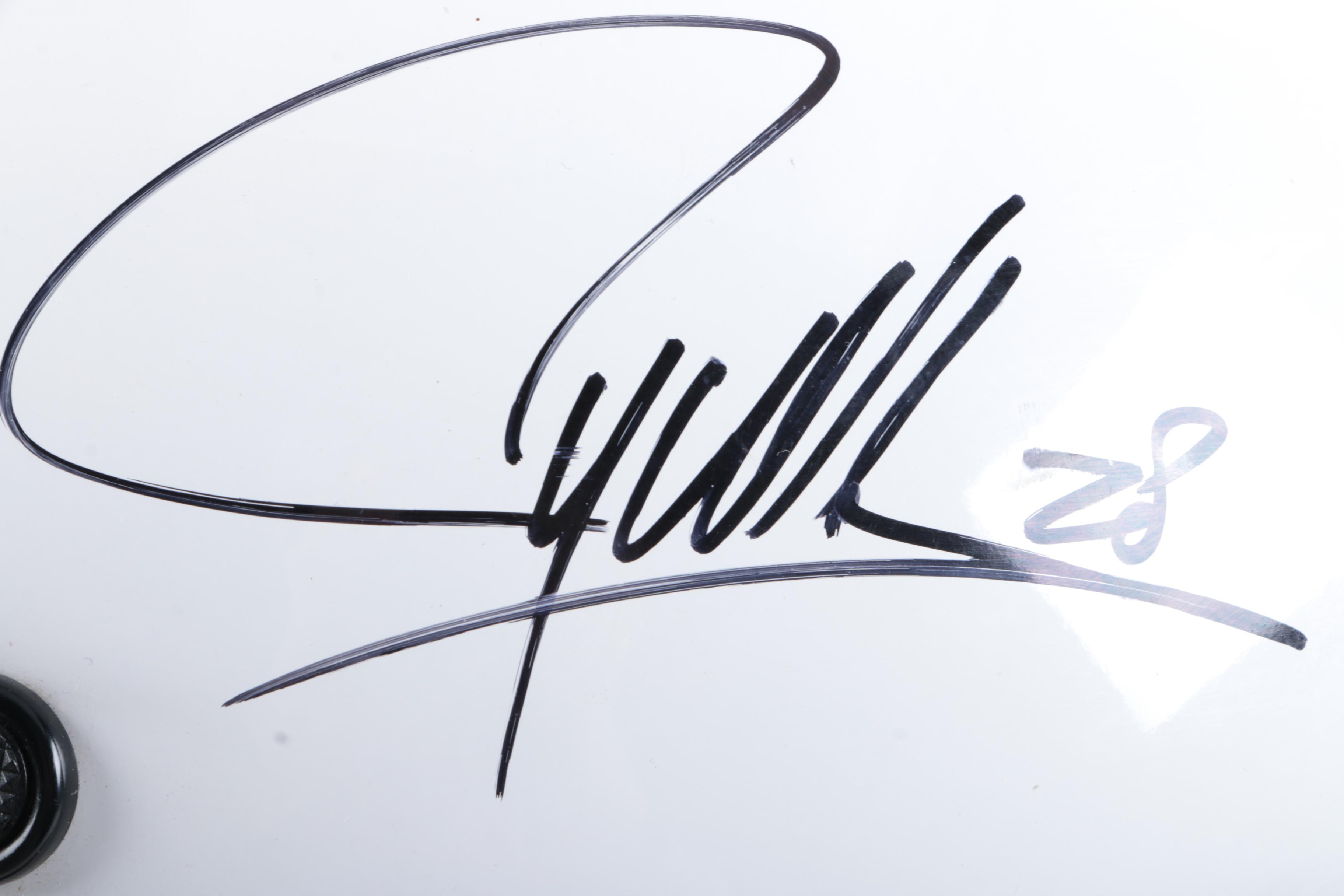 Autographed Race Car Helmet Including Danica Patrick