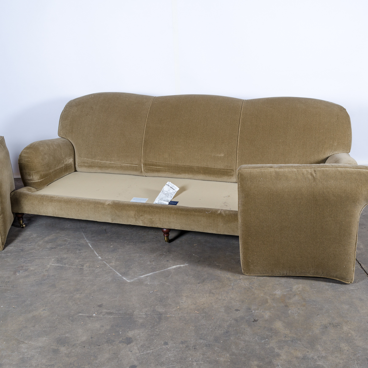 English Roll Arm Upholstered Sofa by Ralph Lauren Home