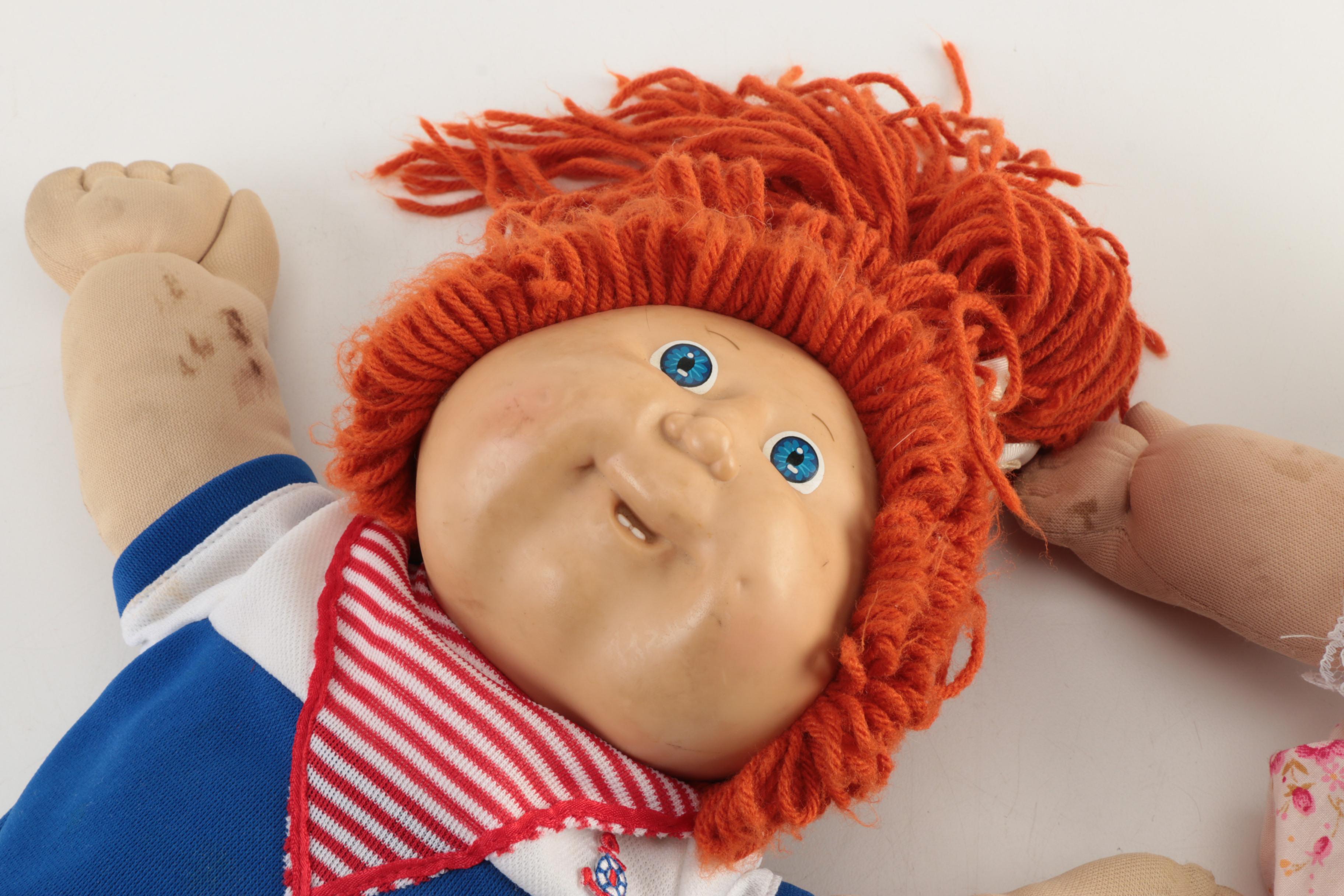 Late 1980s Cabbage Patch Dolls and Other Dolls