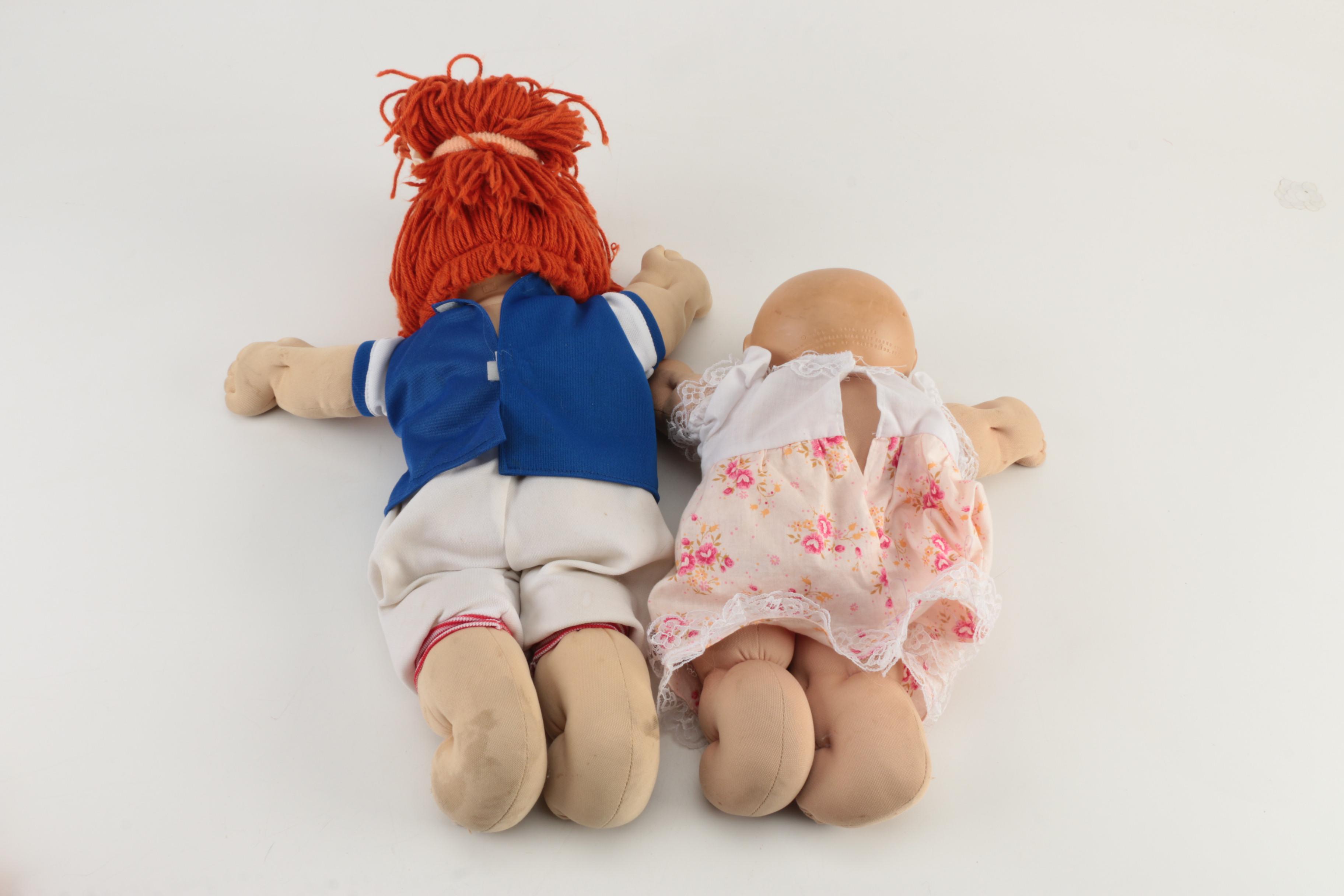 Late 1980s Cabbage Patch Dolls and Other Dolls