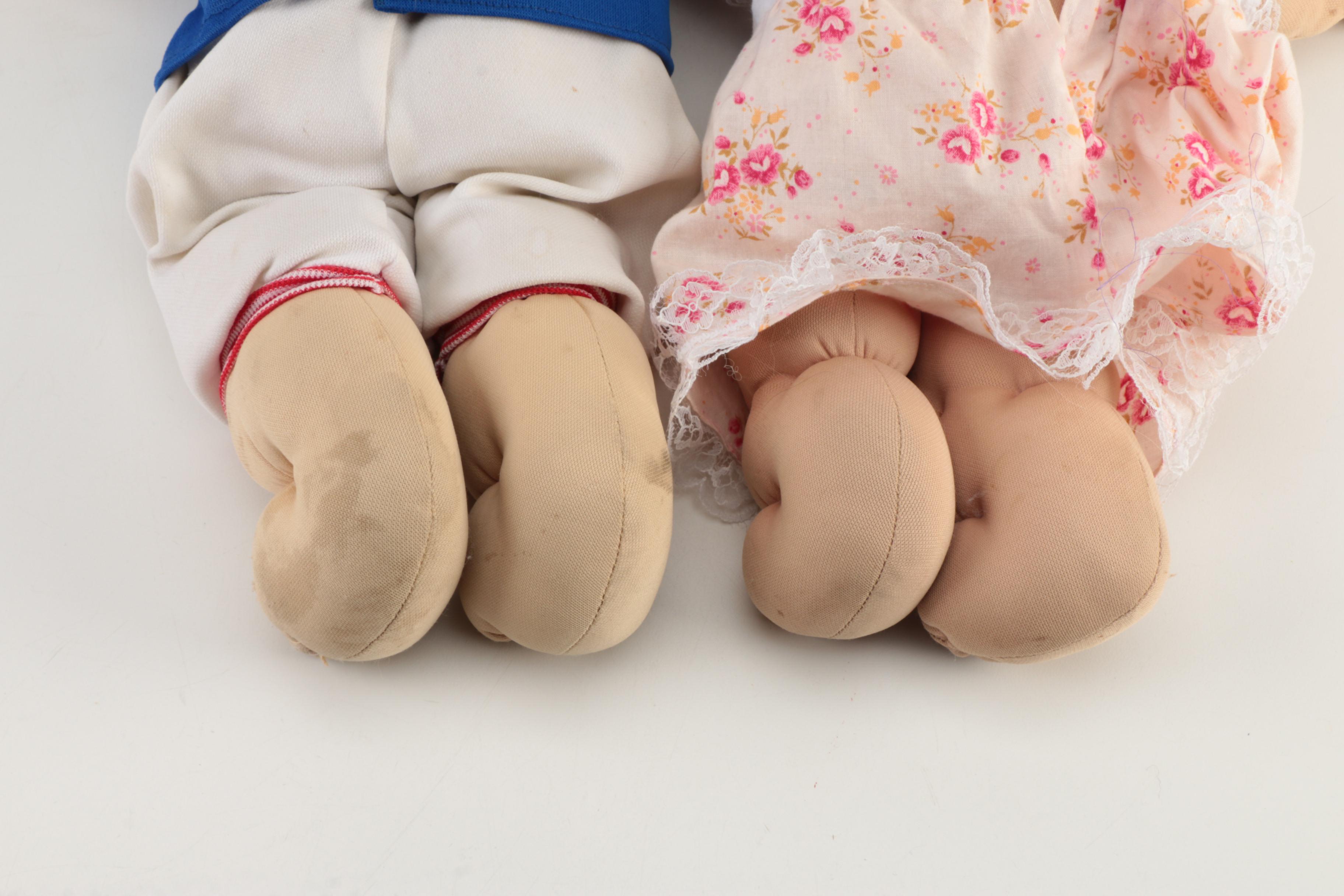 Late 1980s Cabbage Patch Dolls and Other Dolls