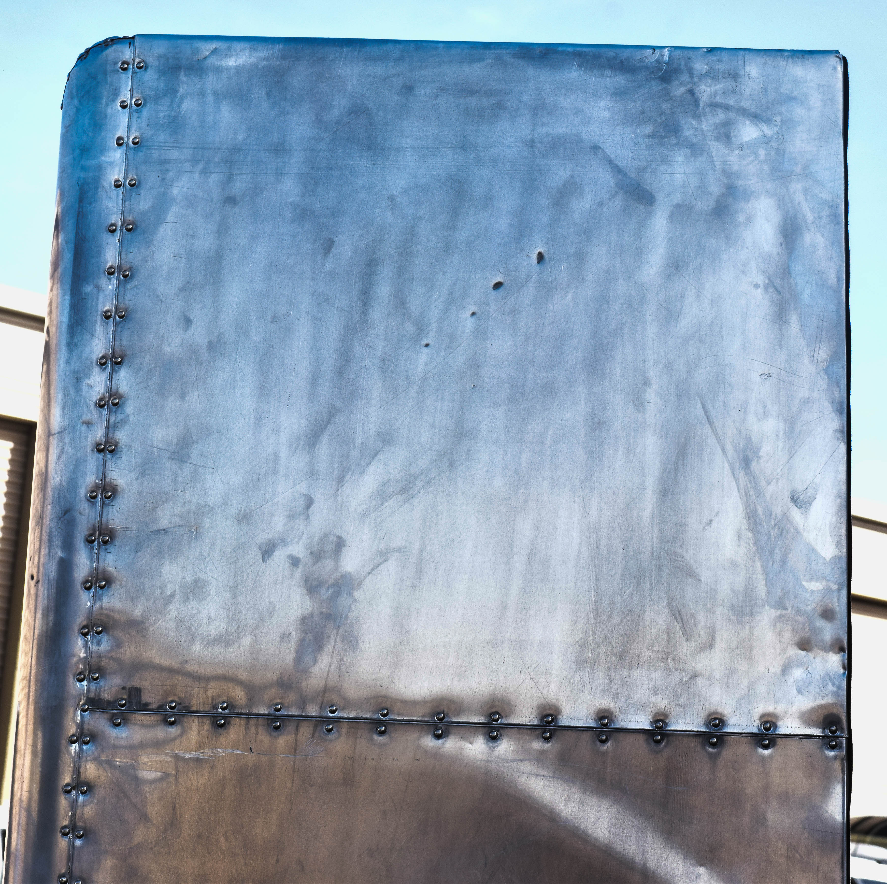 Restoration Hardware Metal-Clad Shelving Unit