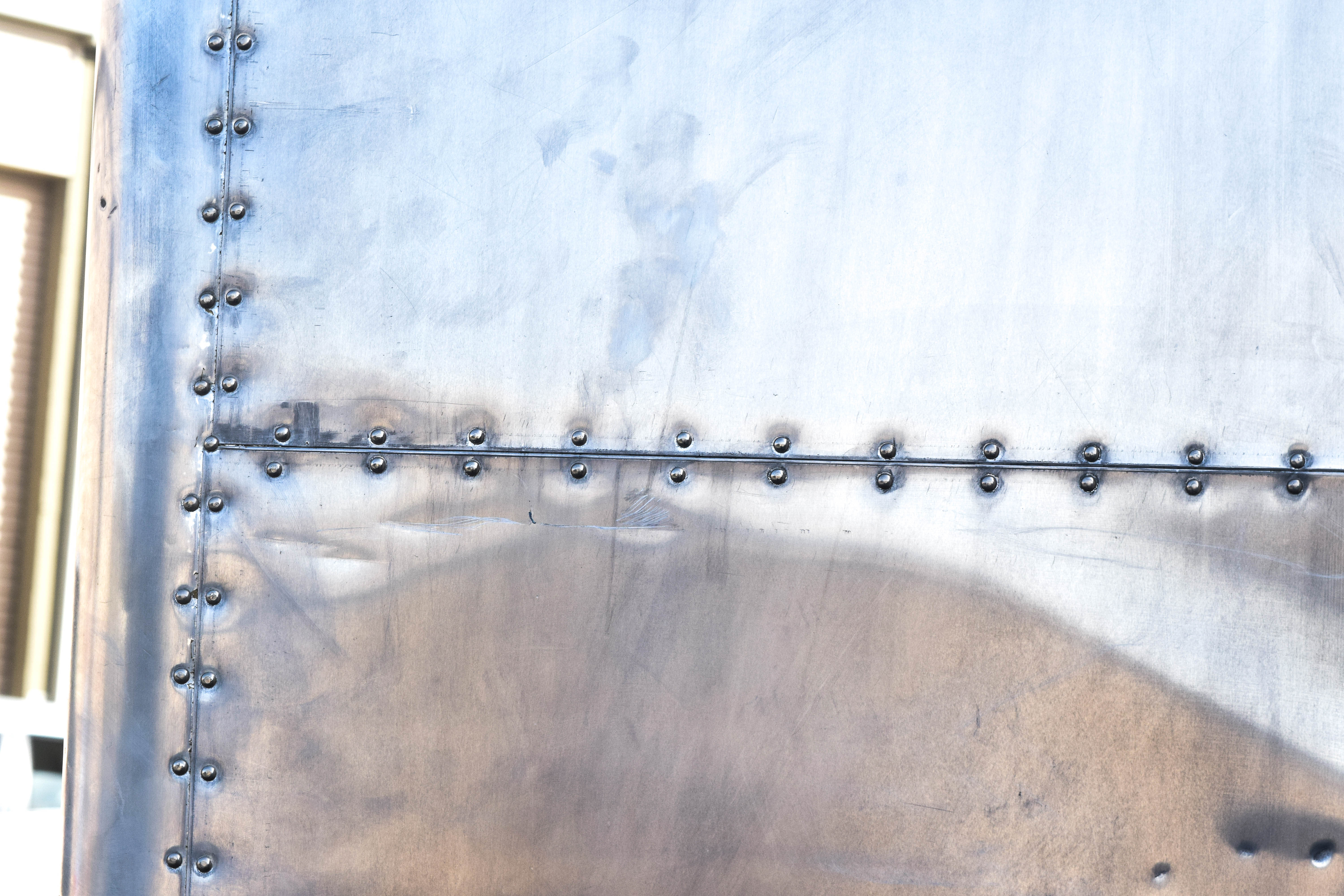 Restoration Hardware Metal-Clad Shelving Unit