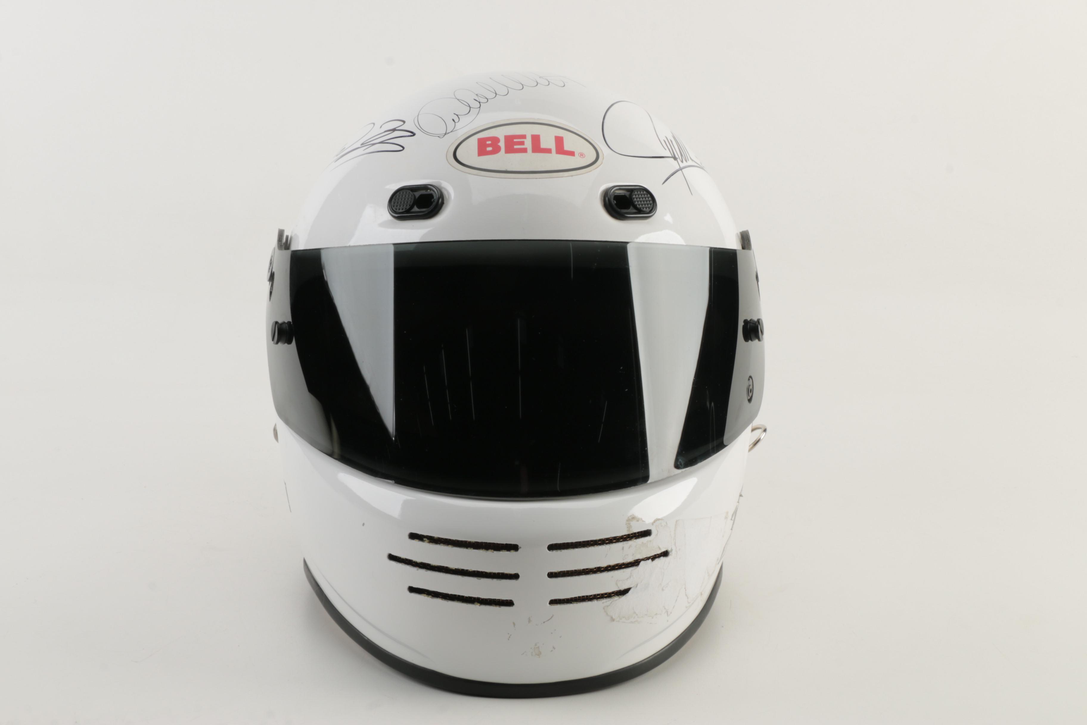 Autographed Race Car Helmet Including Danica Patrick