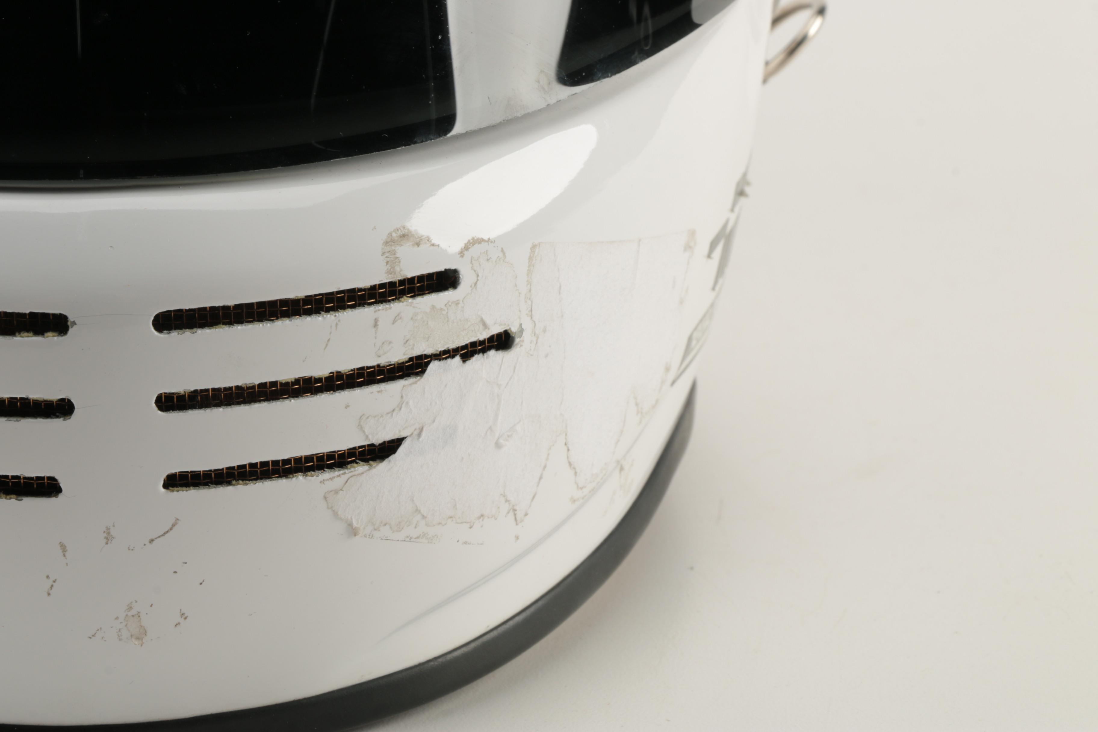 Autographed Race Car Helmet Including Danica Patrick