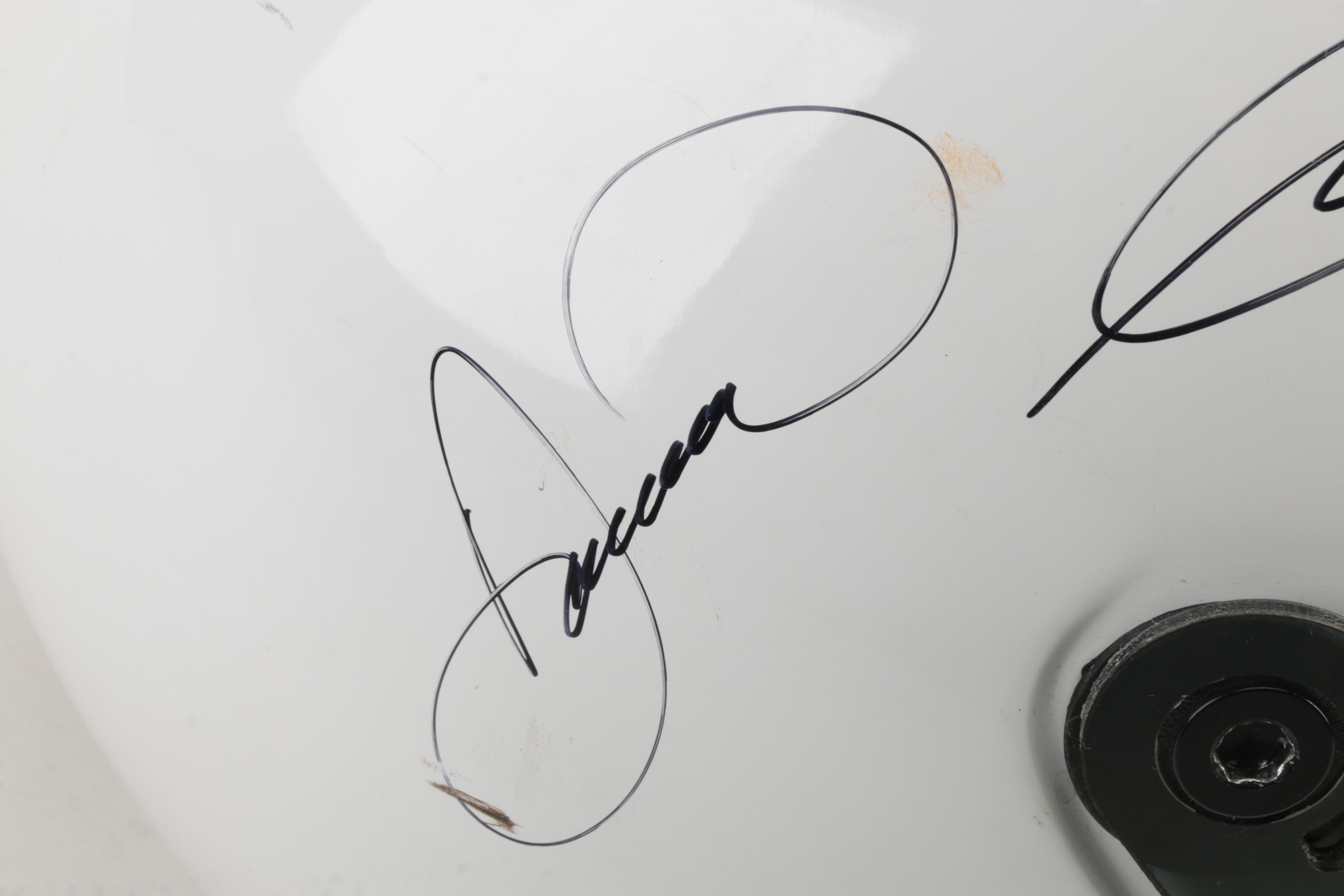 Autographed Race Car Helmet Including Danica Patrick