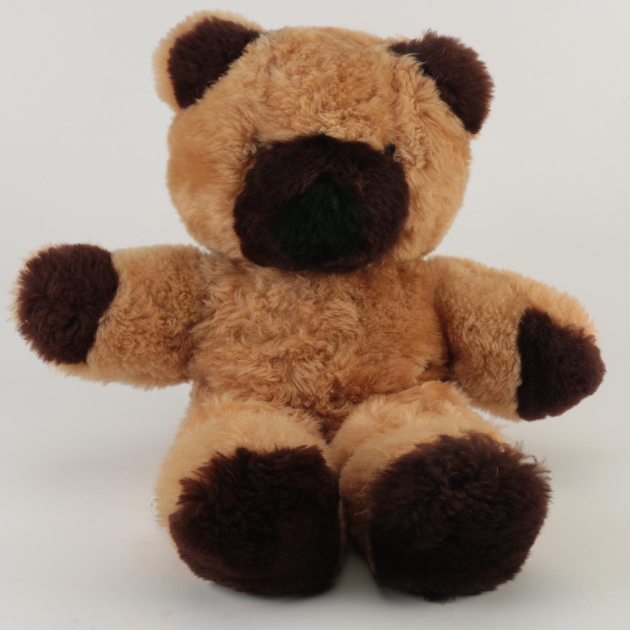 Genuine Lamb Shearling Teddy Bear