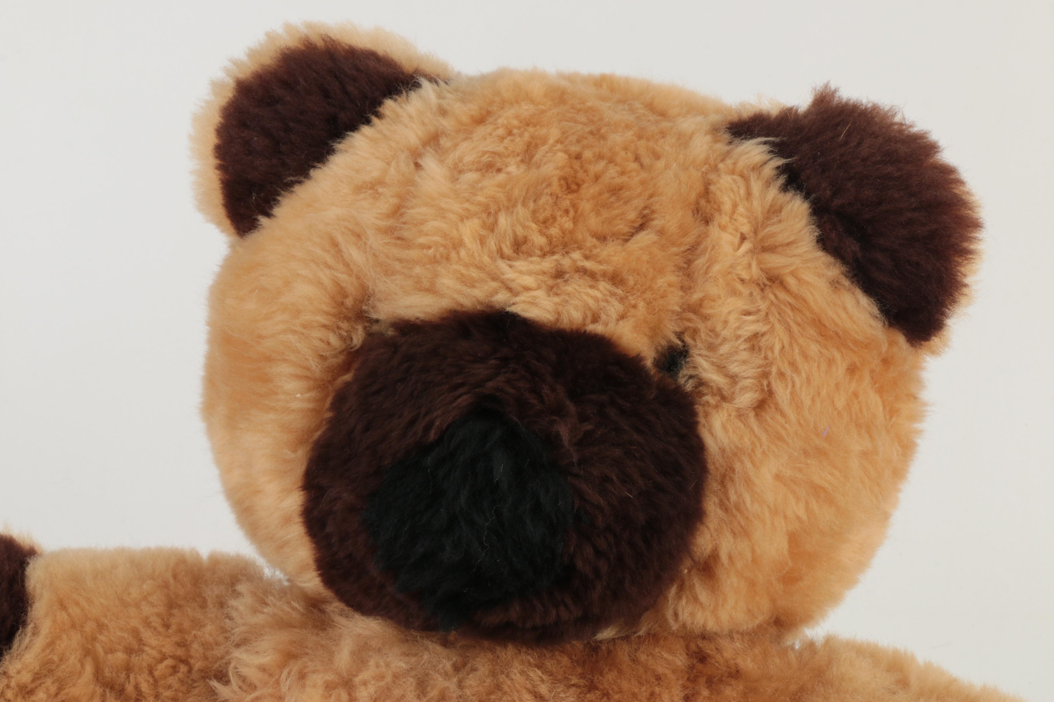 Genuine Lamb Shearling Teddy Bear