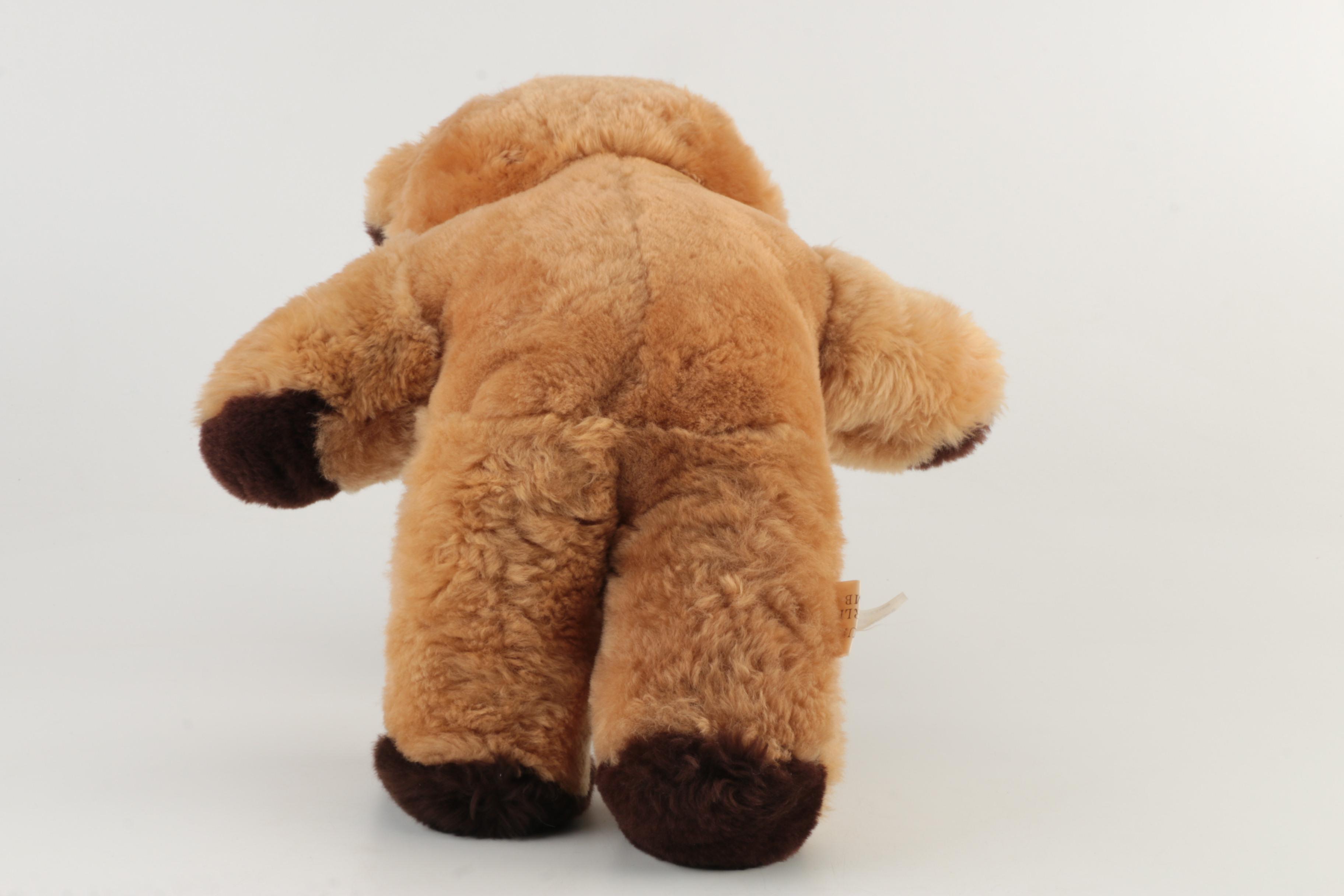 Genuine Lamb Shearling Teddy Bear