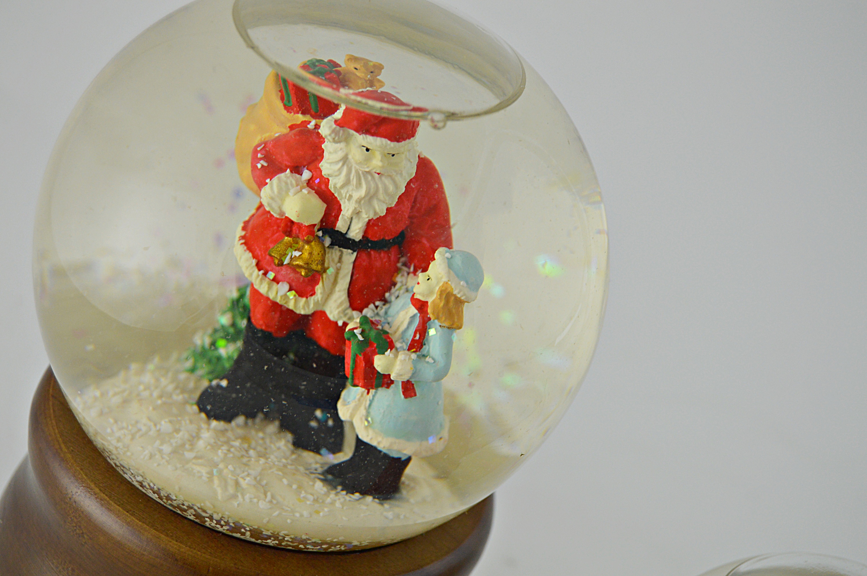 Vintage Christmas Snow Globes