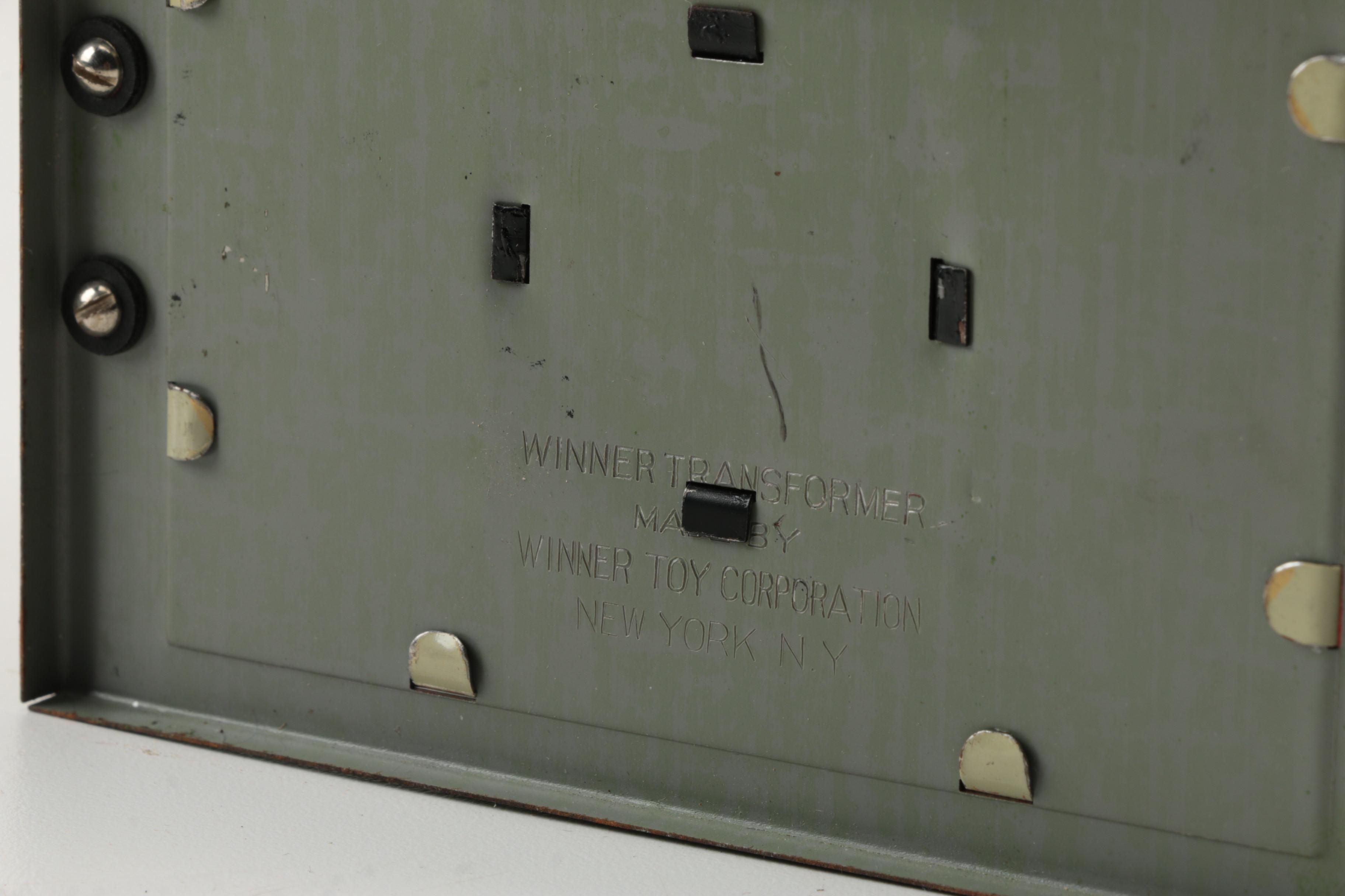 Early 1930s Lionel "The Winner" Electric Train Set