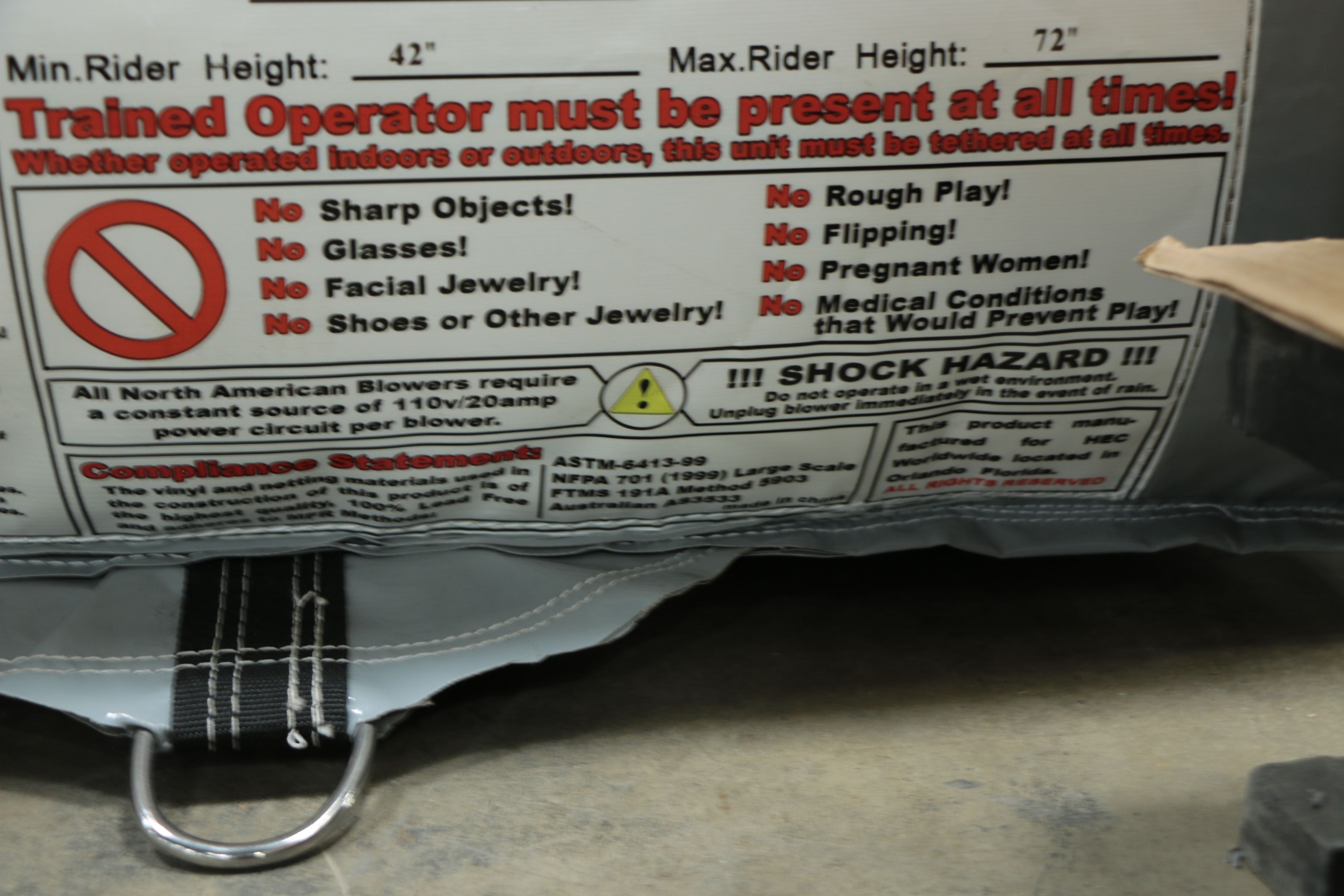 Massive Zorb Ball Inflatable Obstacle Course