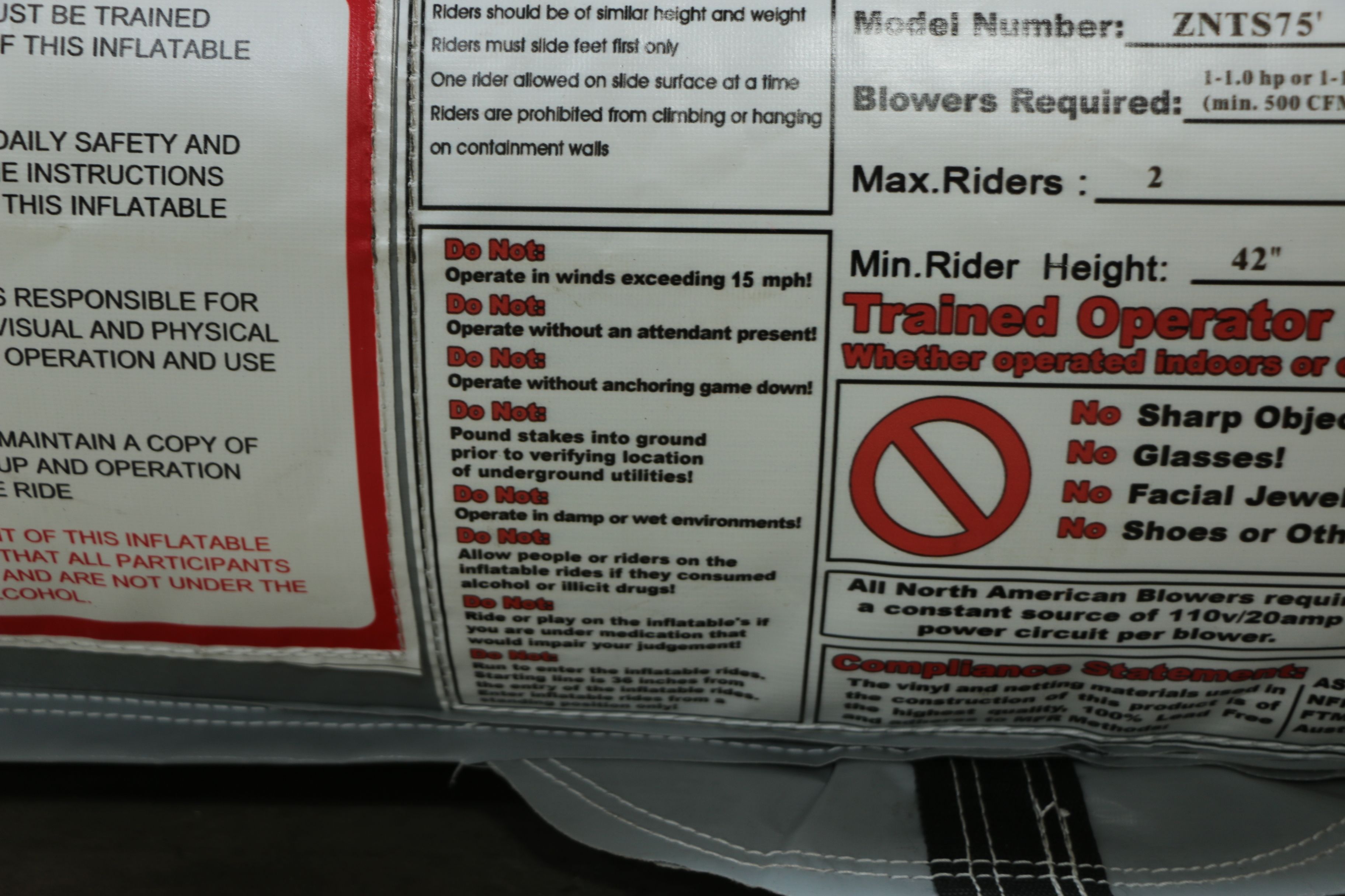 Massive Zorb Ball Inflatable Obstacle Course