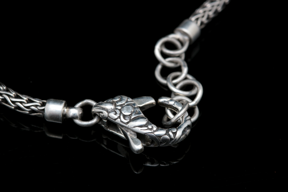 Robert Manse Sterling Silver and Mabé Pearl Bracelet