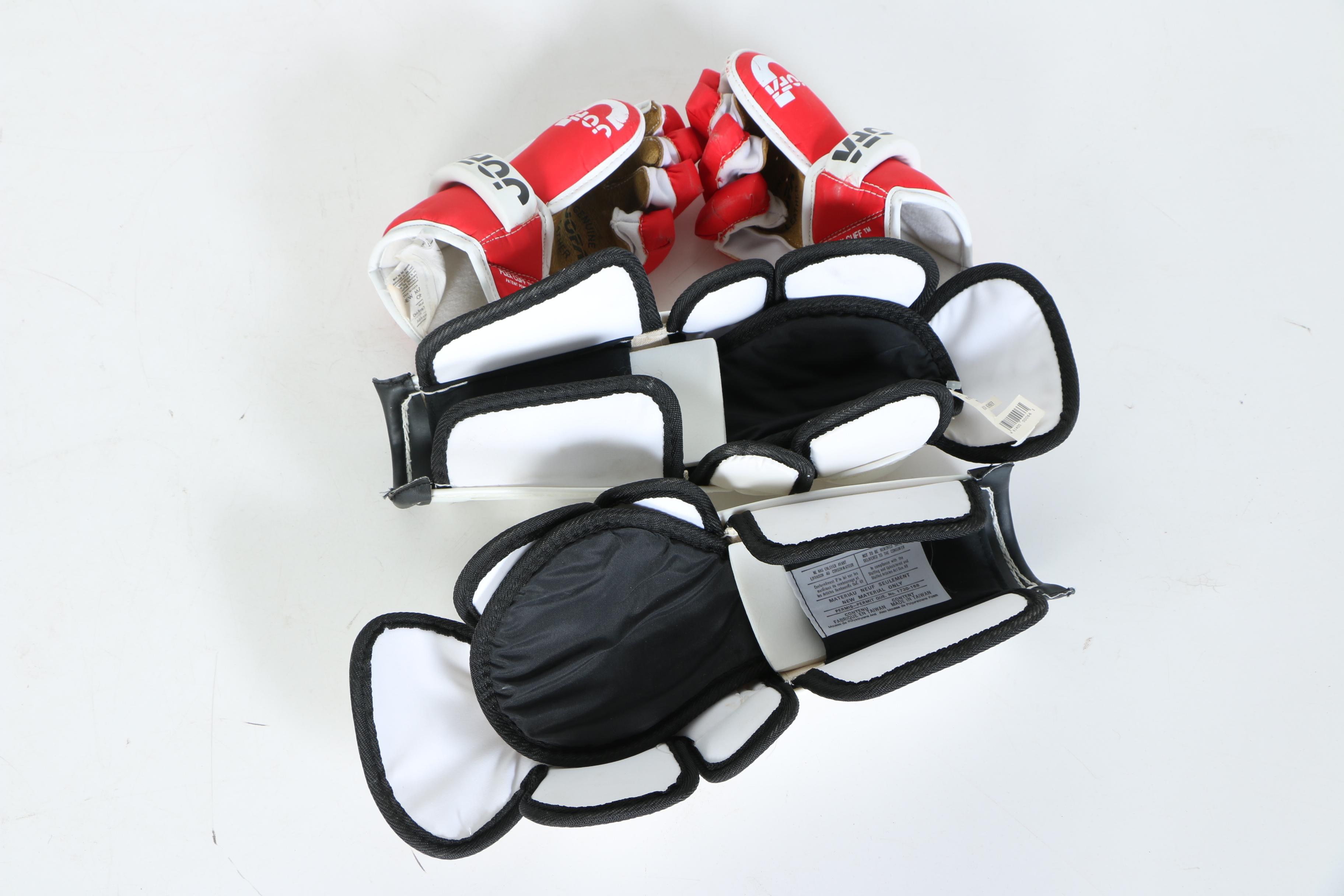 Ice Skates and Hockey Equipment