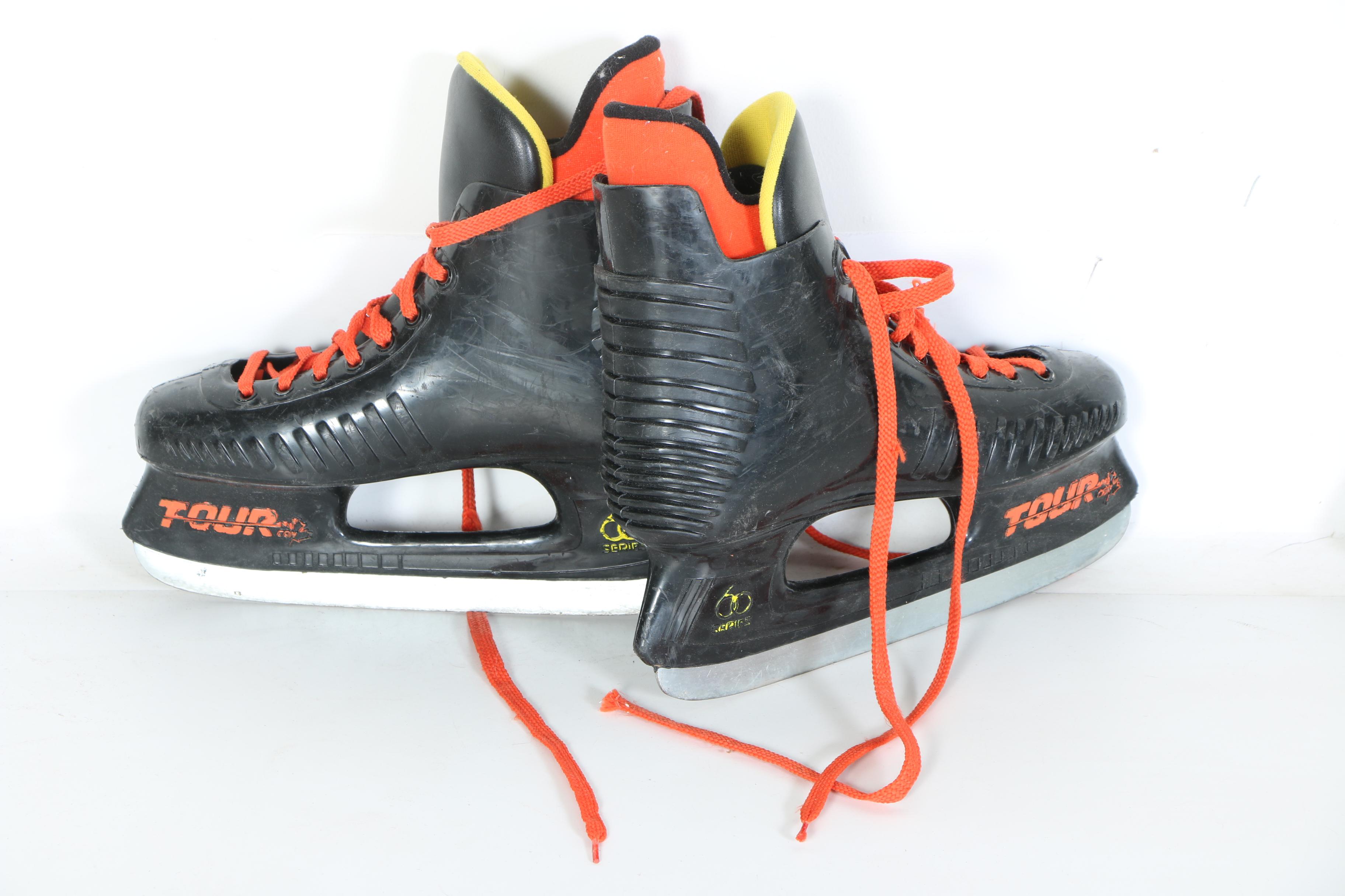 Ice Skates and Hockey Equipment