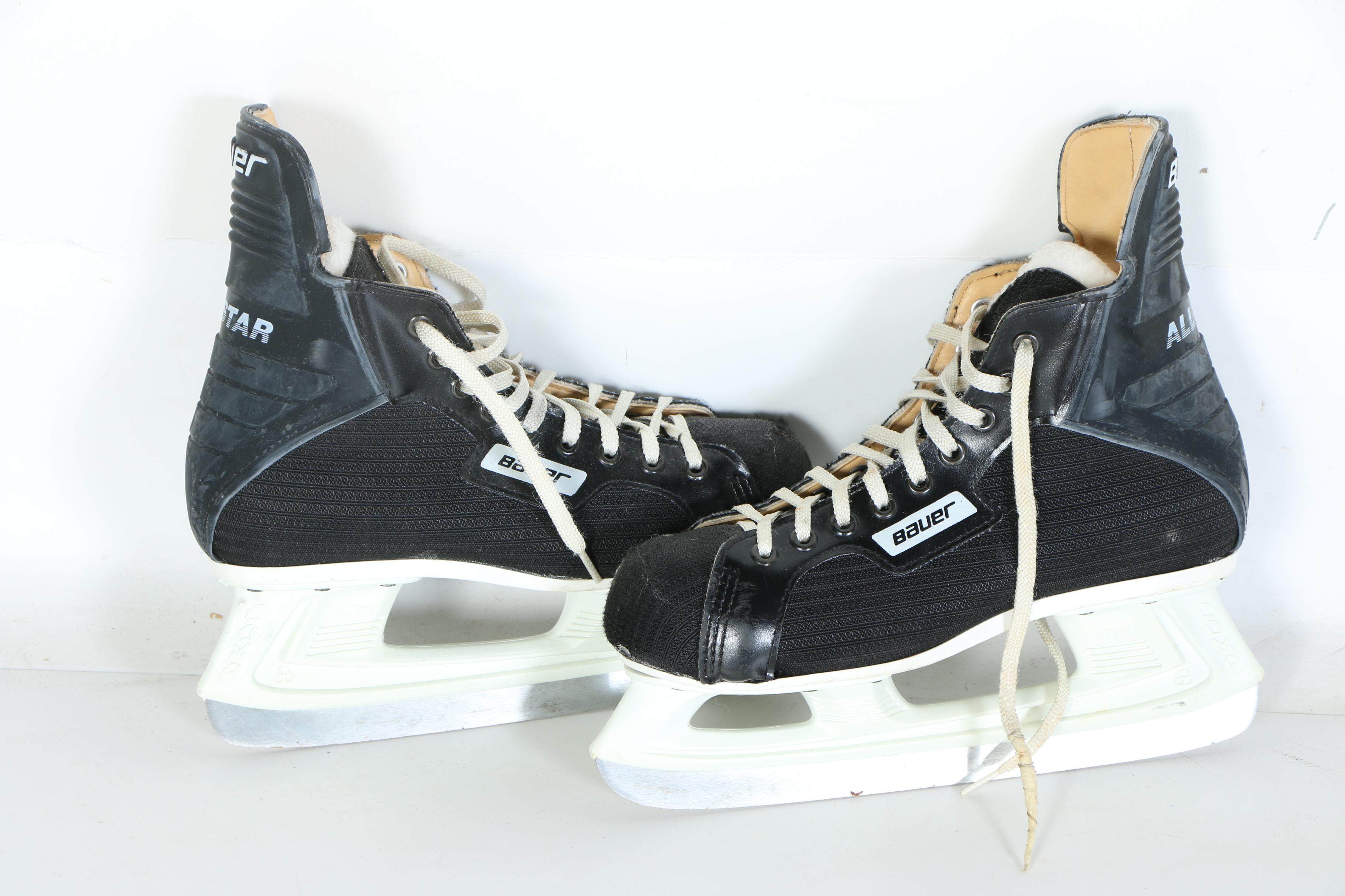 Ice Skates and Hockey Equipment