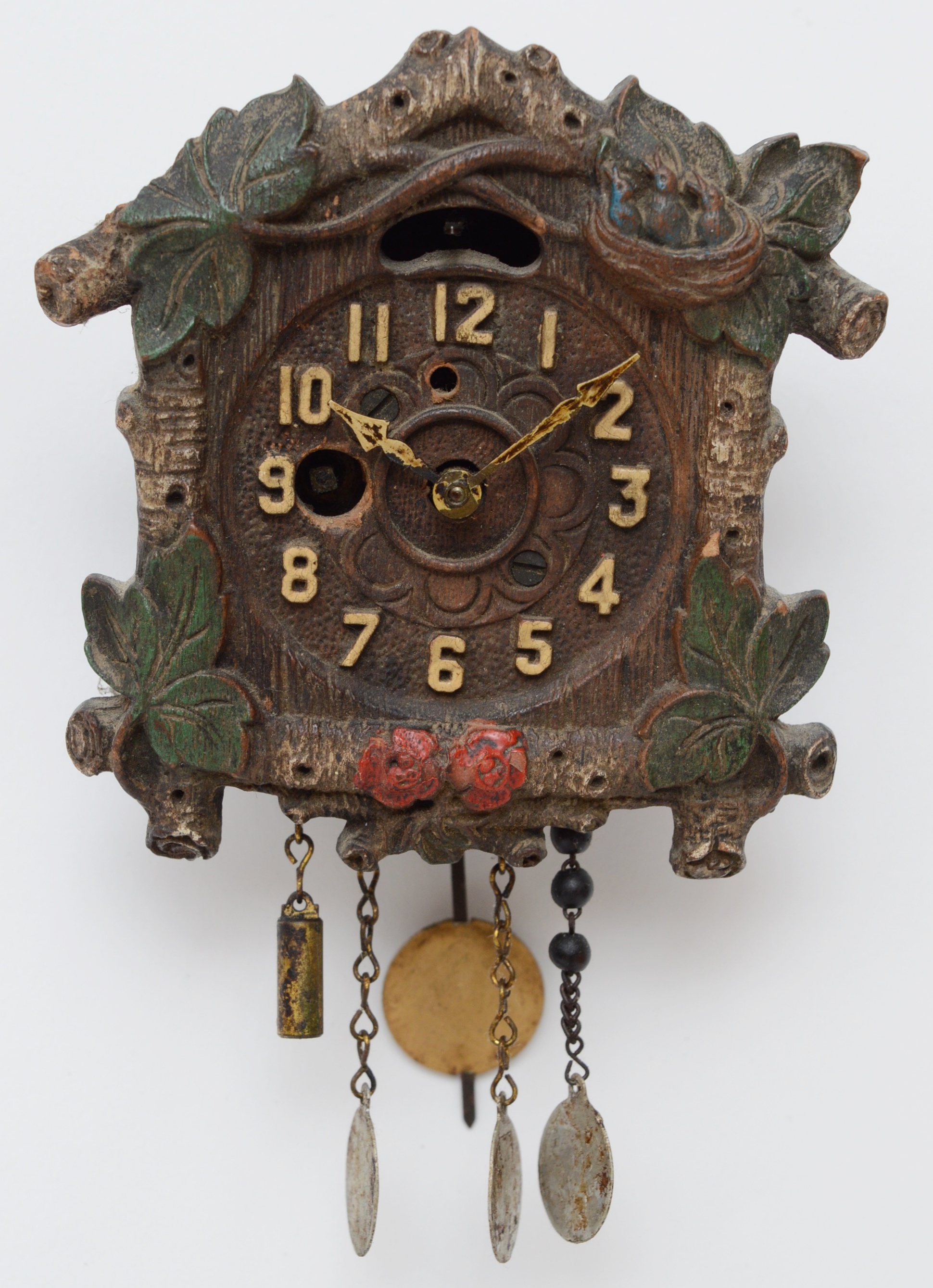 Miniature August Keebler Cuckoo Clock, circa 1920's