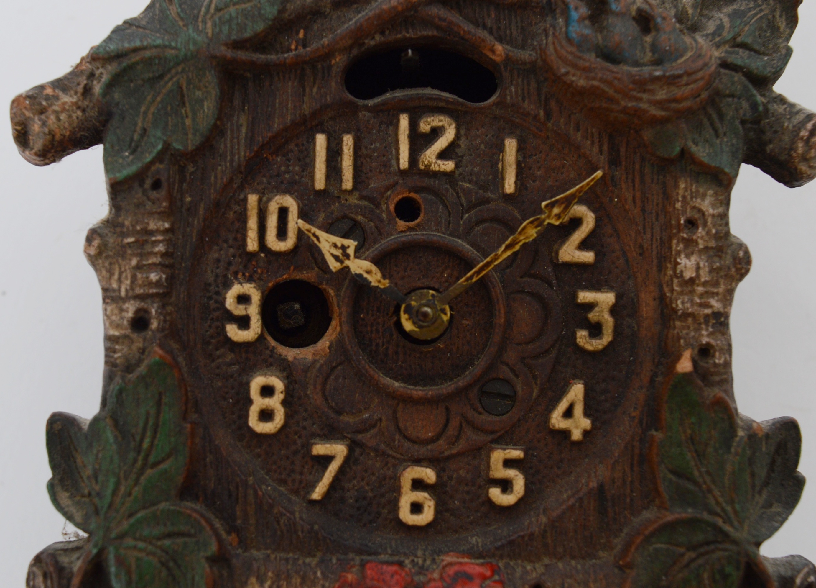 Miniature August Keebler Cuckoo Clock, circa 1920's