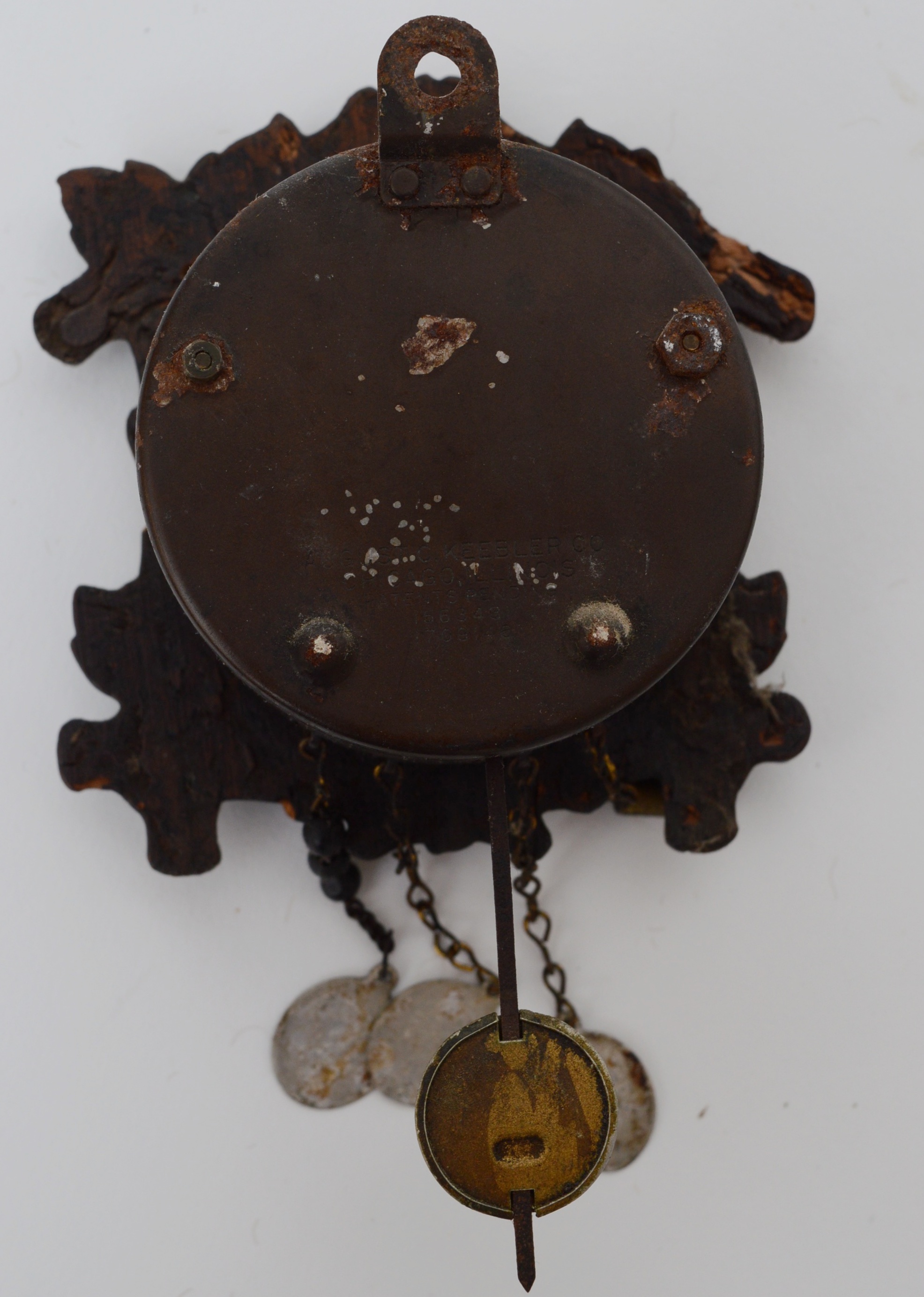 Miniature August Keebler Cuckoo Clock, circa 1920's
