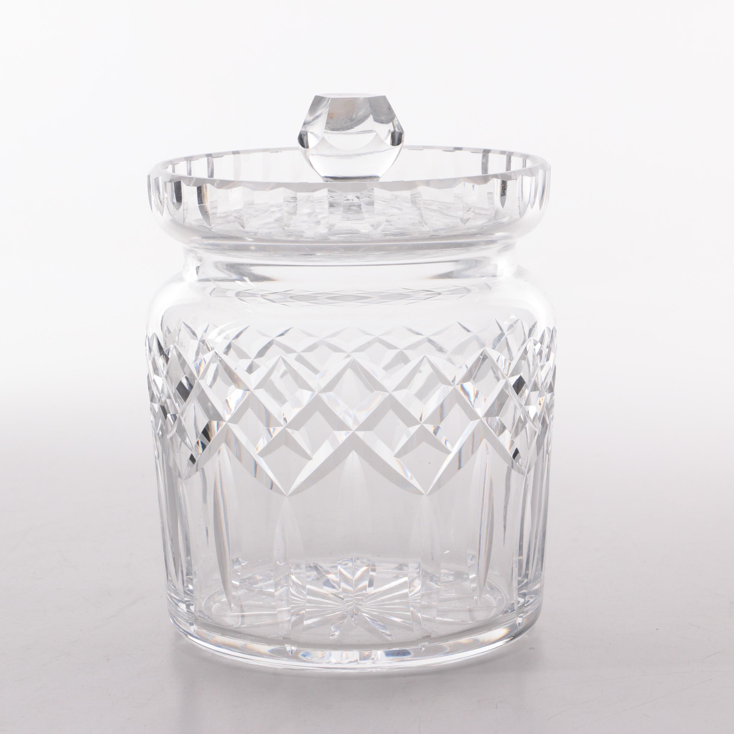Waterford Crystal "Lismore Biscuit Barrel"