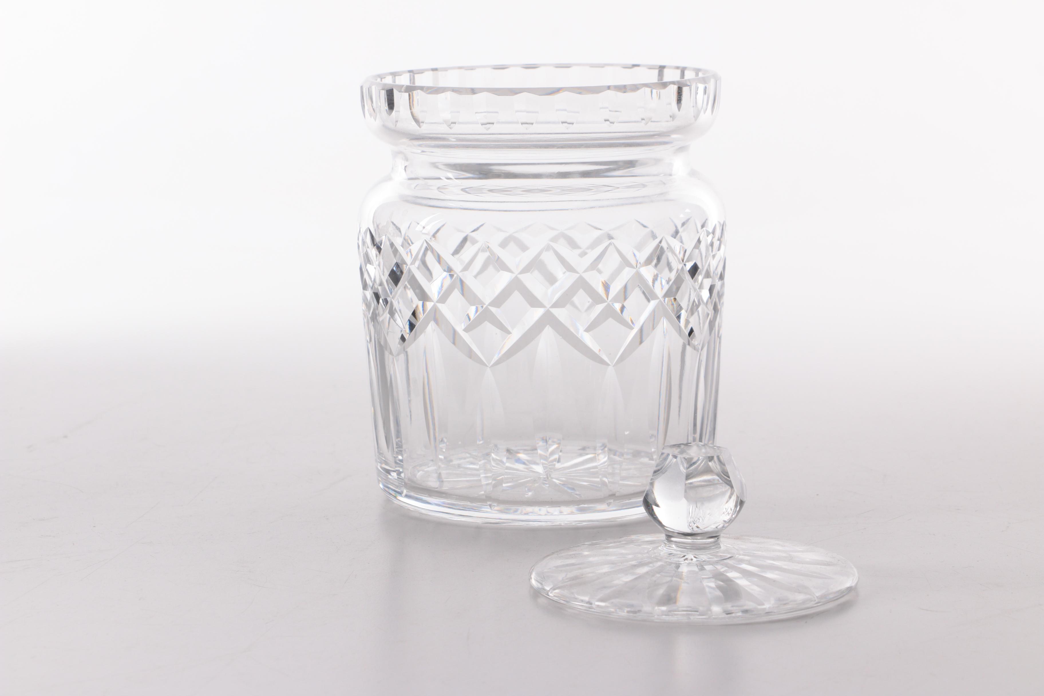 Waterford Crystal "Lismore Biscuit Barrel"
