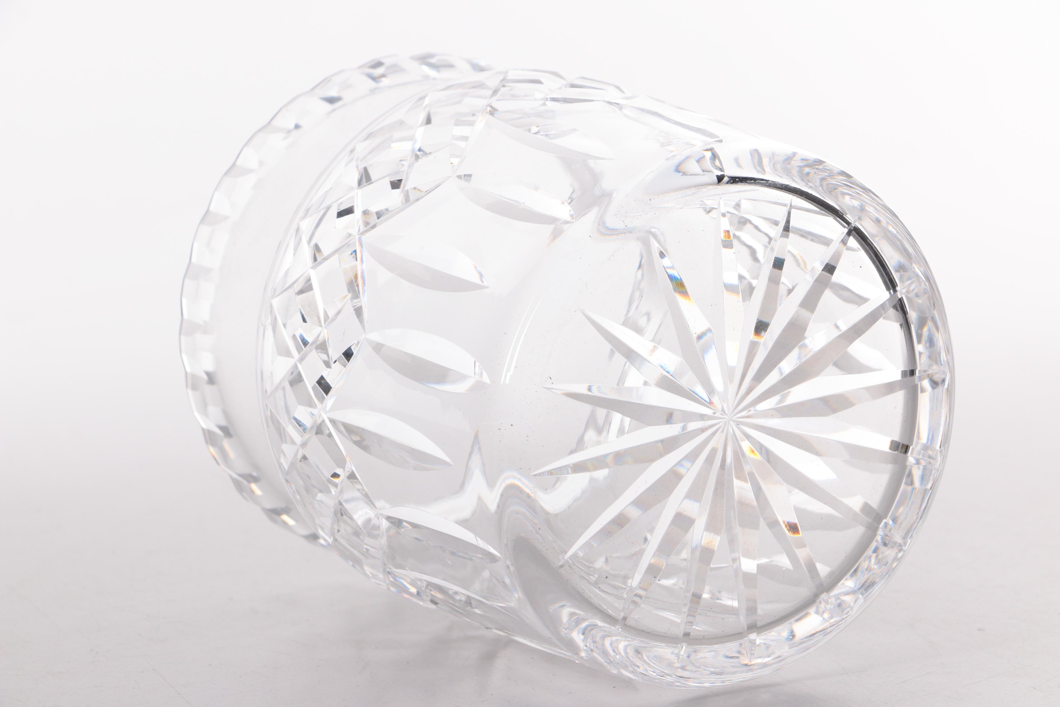 Waterford Crystal "Lismore Biscuit Barrel"