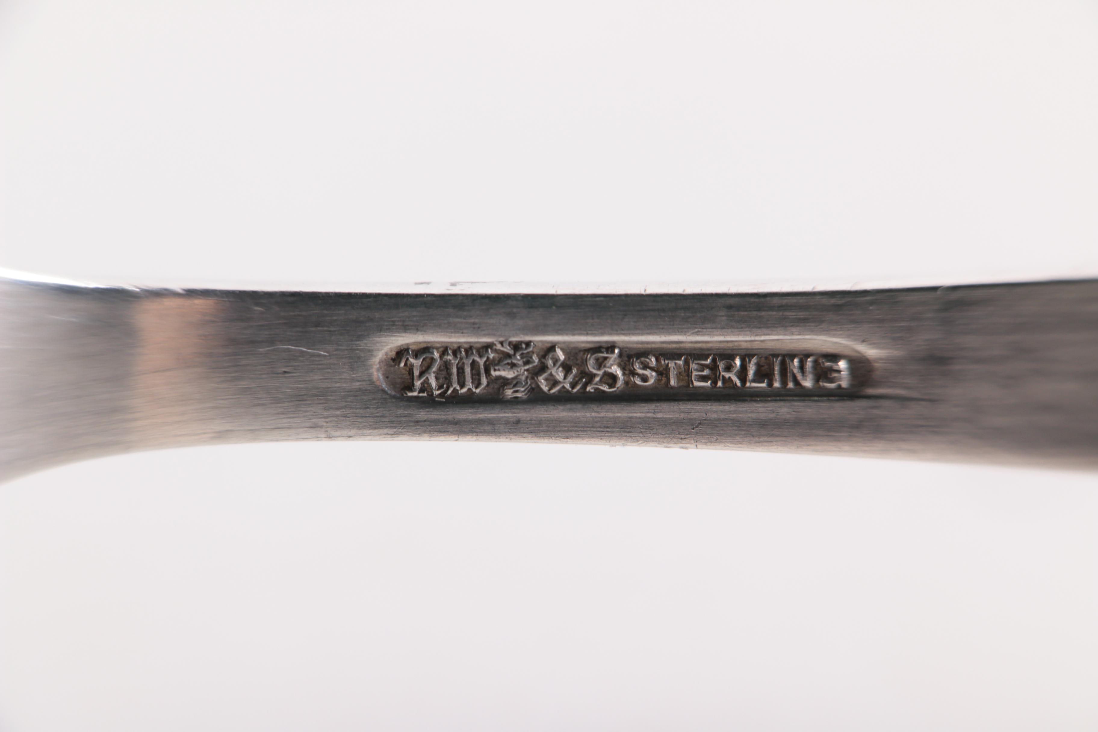 Whiting Manufacturing Company "Louis XV" Sterling Silver Olive Fork and More