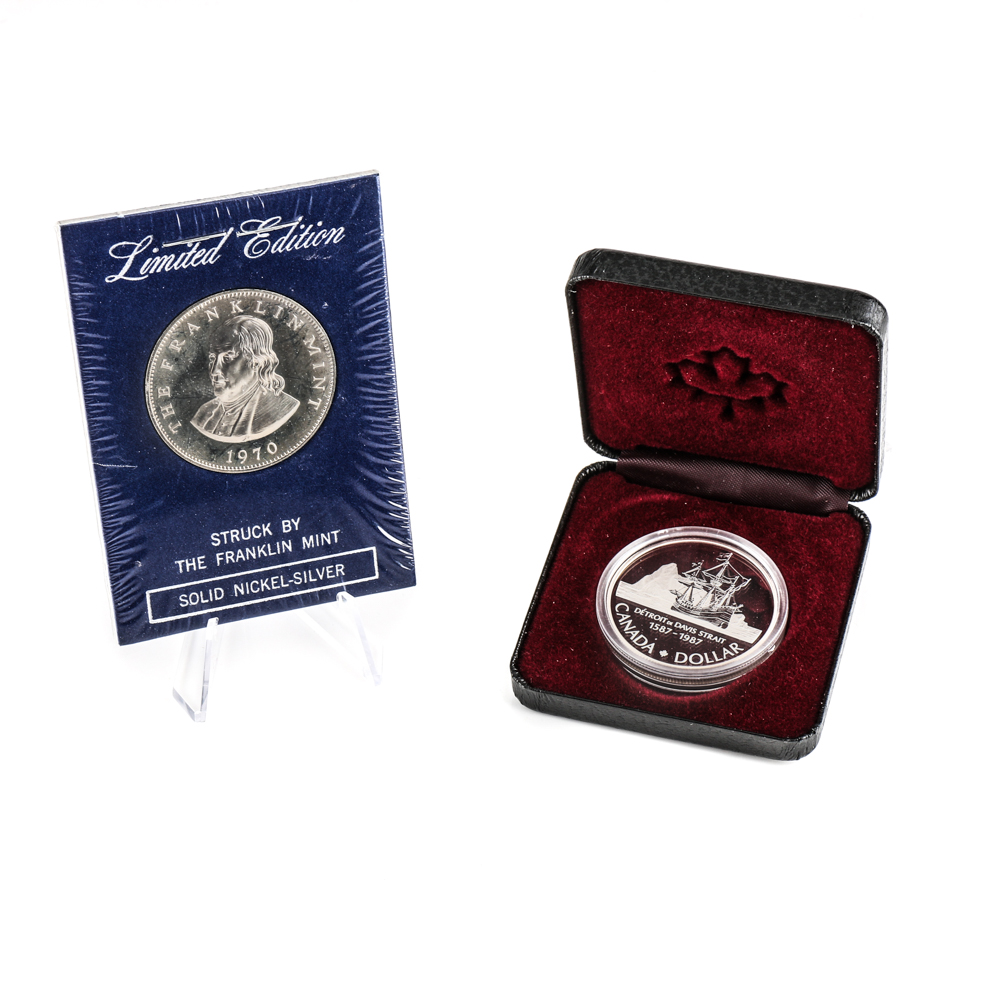 Pair of Commemorative Coins