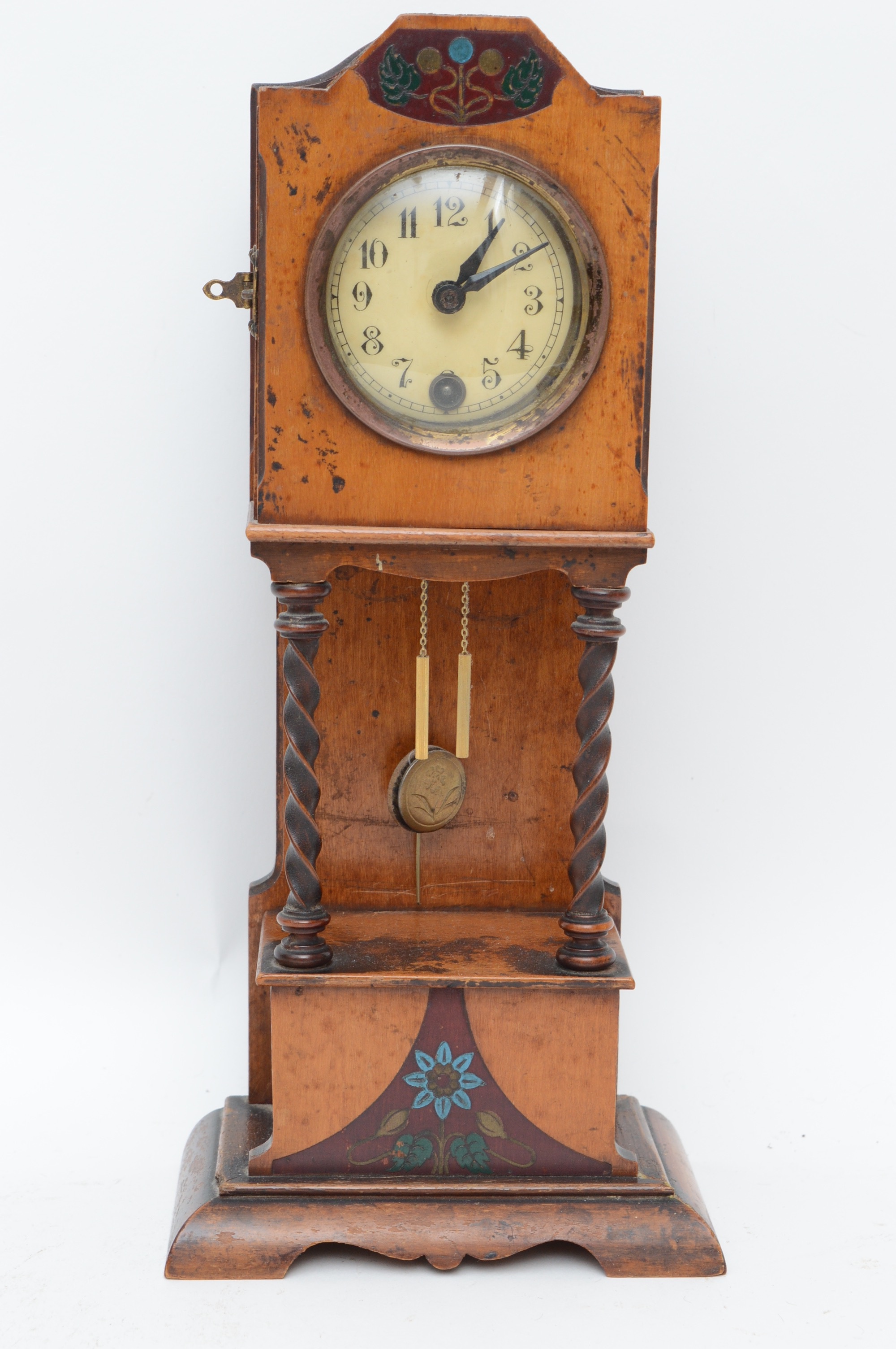 Hamburg American Clock Co. Miniature  Clock