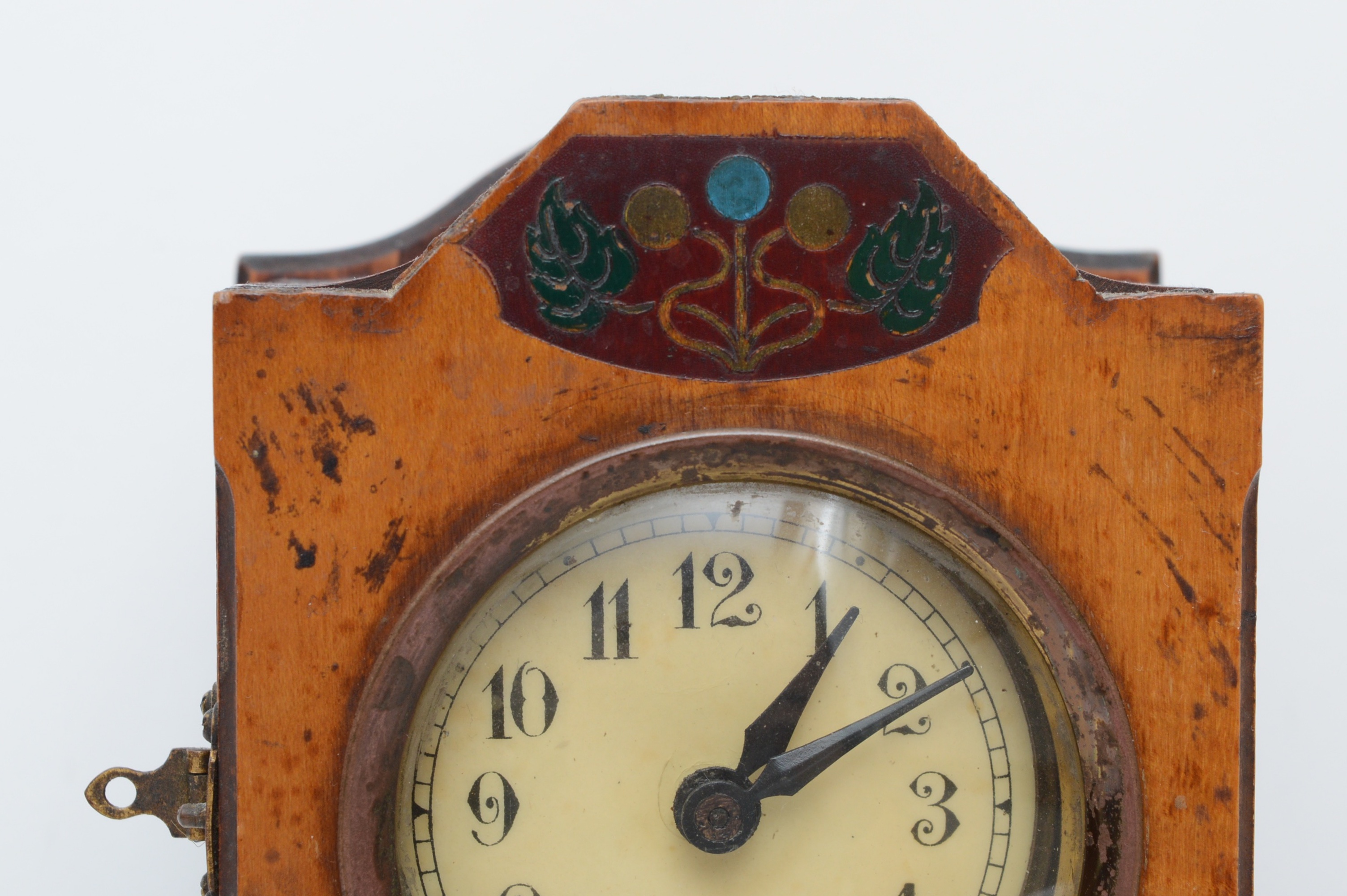 Hamburg American Clock Co. Miniature  Clock