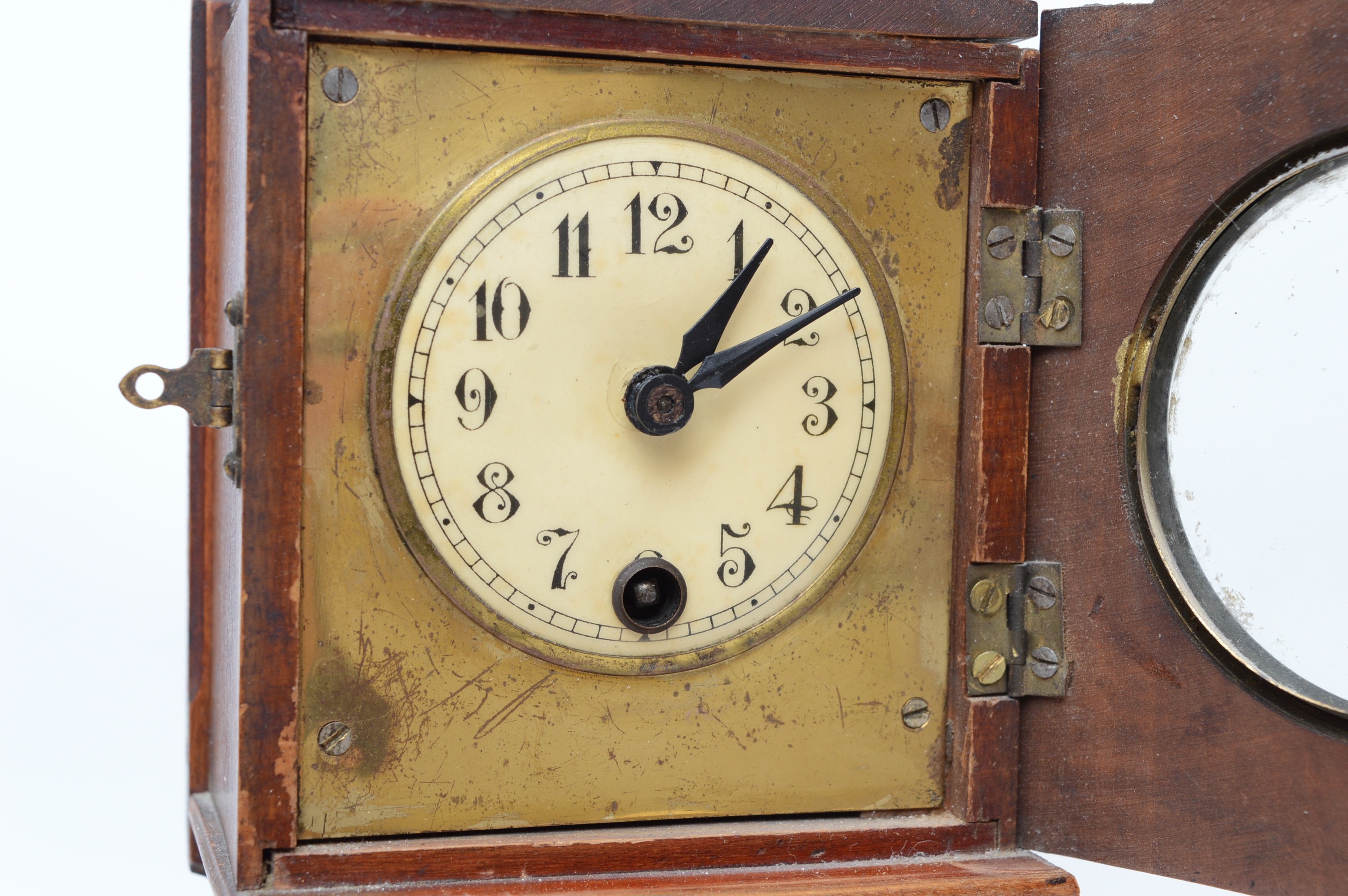 Hamburg American Clock Co. Miniature  Clock