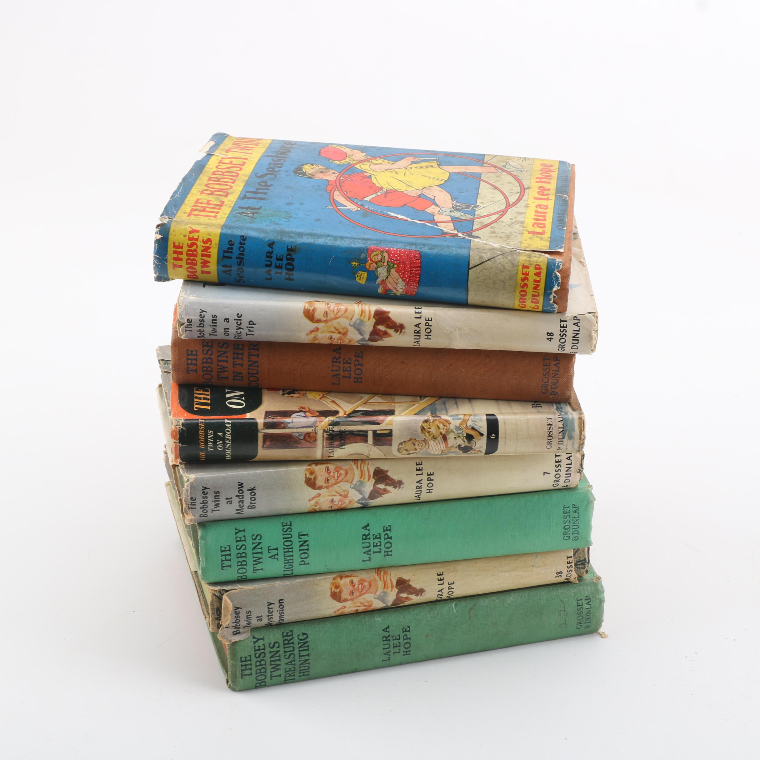 Collection of Vintage "The Bobbsey Twins" Books by Laura Lee Hope