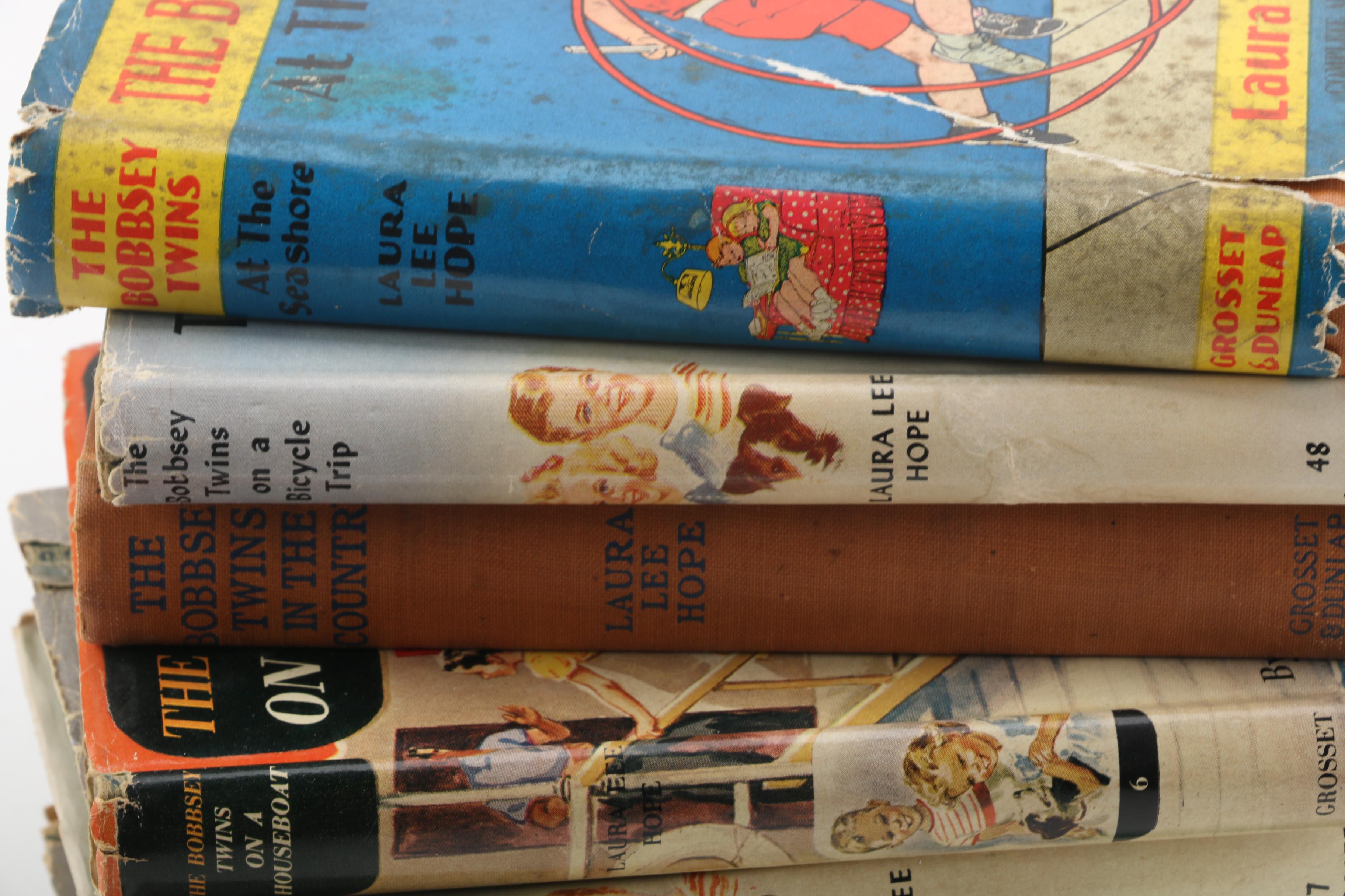 Collection of Vintage "The Bobbsey Twins" Books by Laura Lee Hope